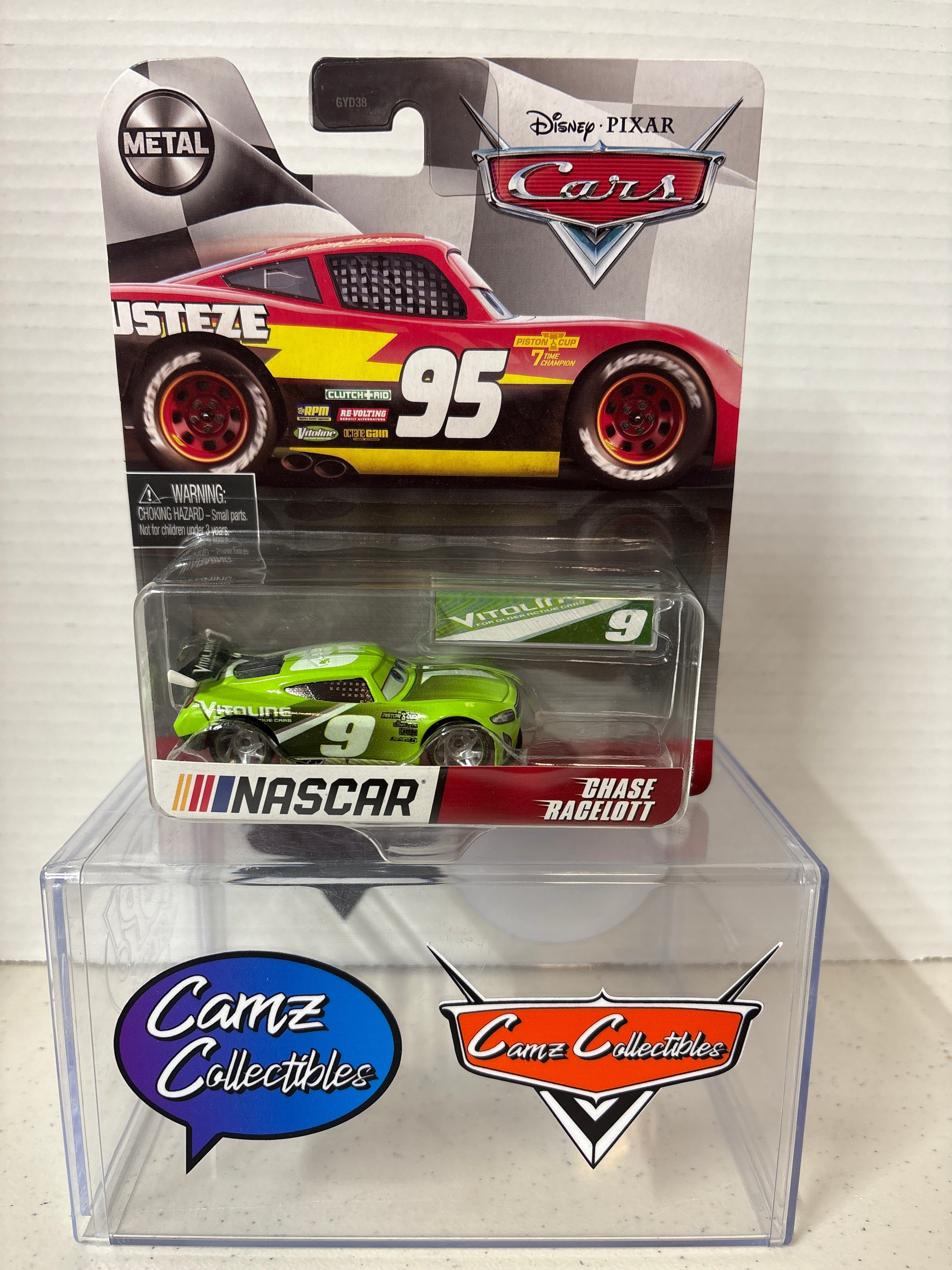Disney Pixar Cars Nascar Chase Racelott Metal Series #9