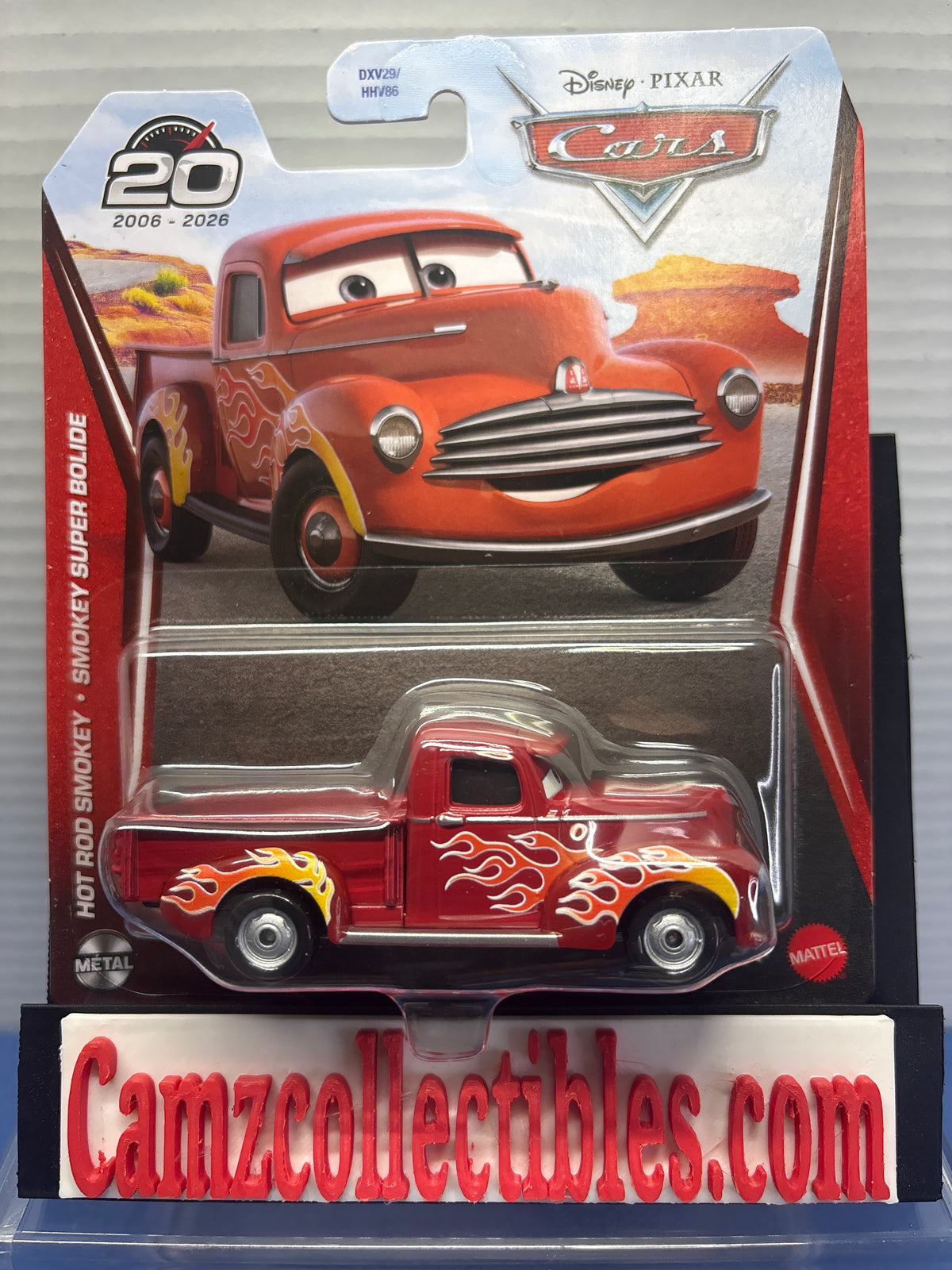 Disney Pixar Cars 20th Anniversary Hot Rod Smokey