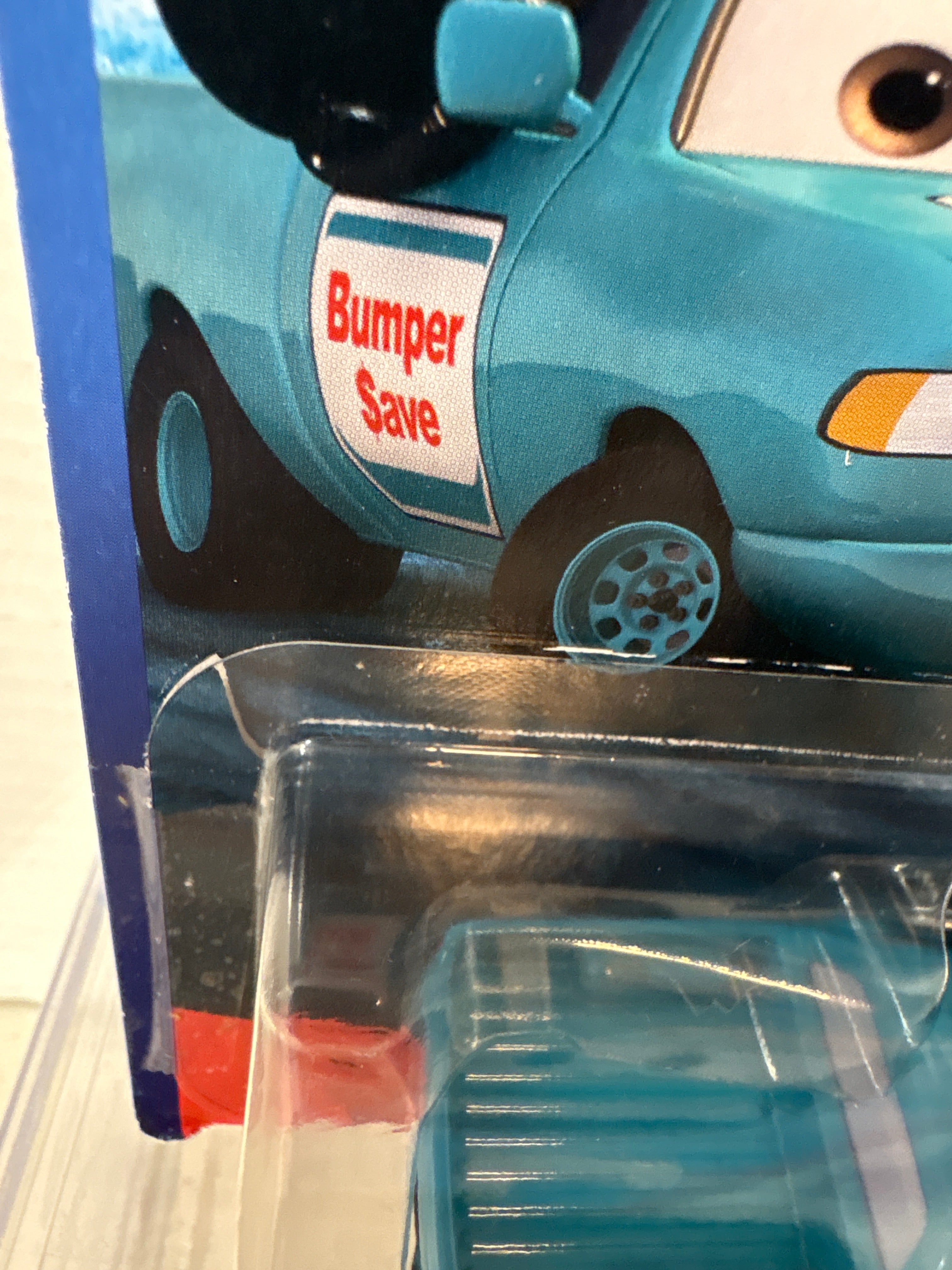 Disney Pixar Cars Dinoco 400 Ben Doordan taped blister