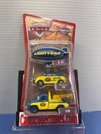 Disney Pixar Cars World of Cars Gift Pack Al Oft The Lightyear Blimp, Race Official Tom, Tow