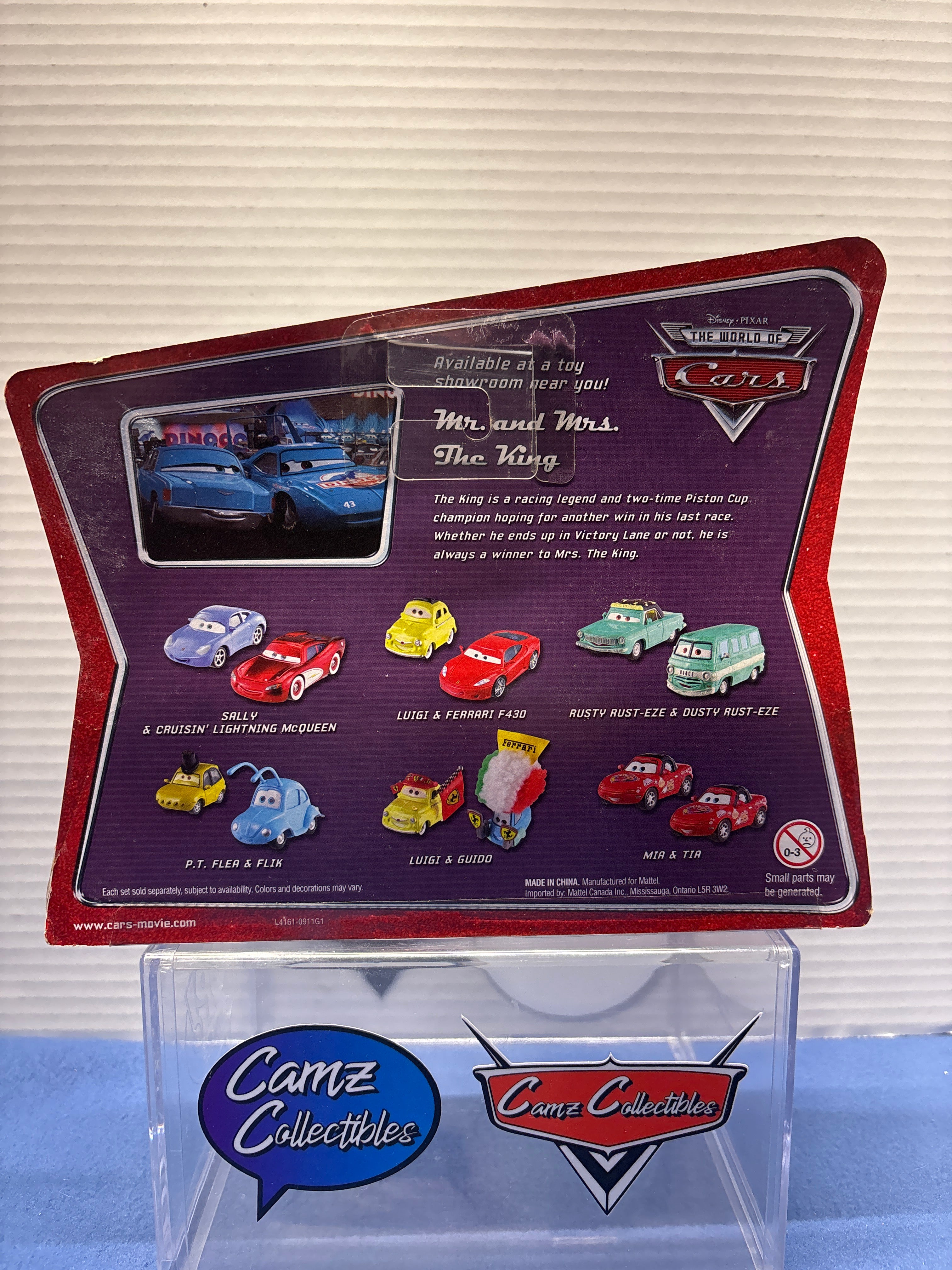 Disney Pixar Cars World of Cars Movie Moments Mr. The King & Mrs. The King