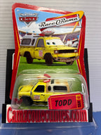Disney Pixar World of Cars Race O Rama Todd