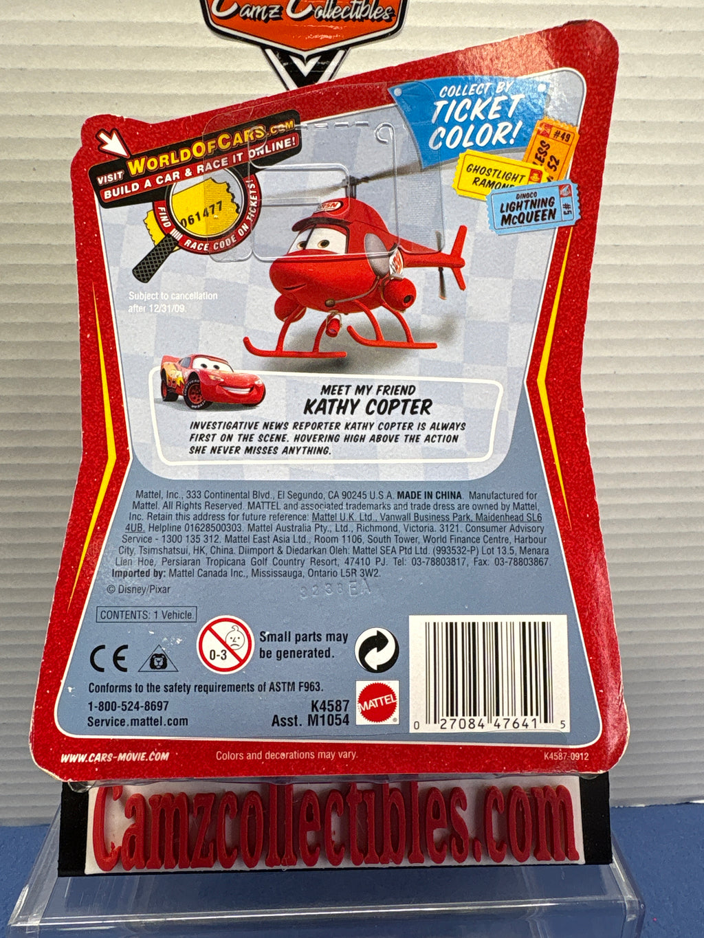 Disney Pixar Cars World of Cars Race O Rama Boost