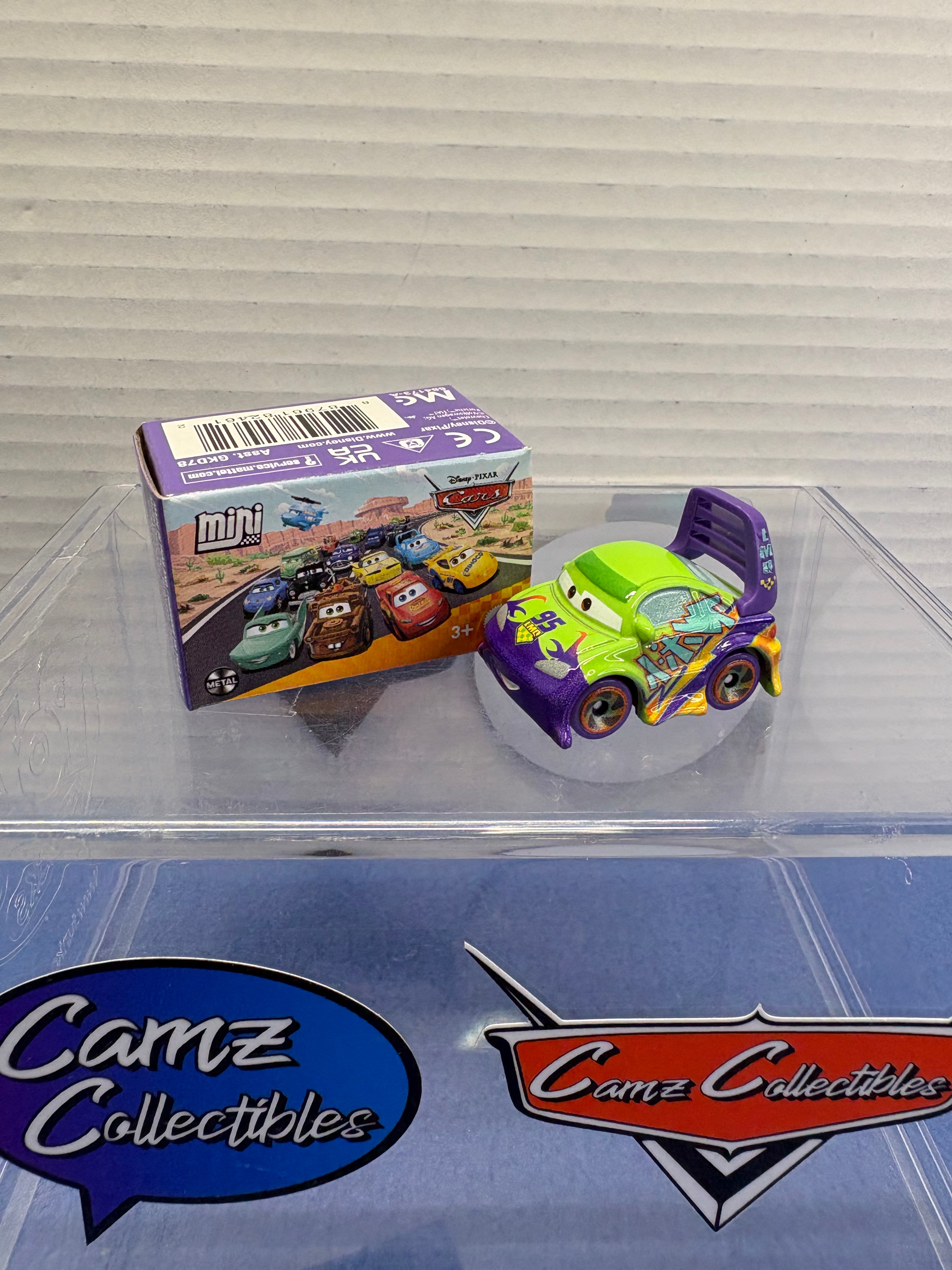 Disney Pixar Cars Race to Celebrate Mini Racers Celebration Wingo (Box #28)