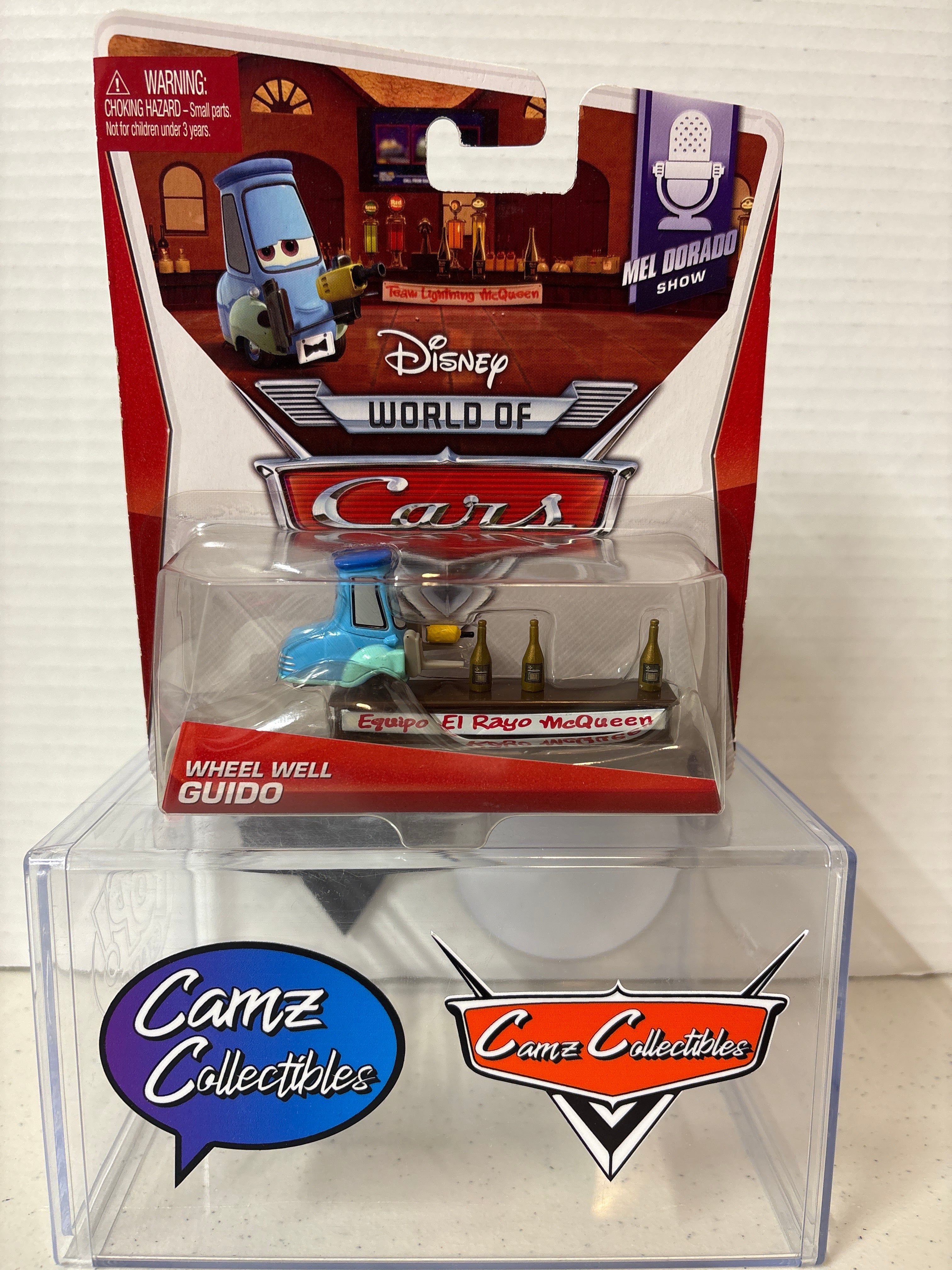 Disney Pixar Cars Wheel Well Guido Mel Dorado Show series