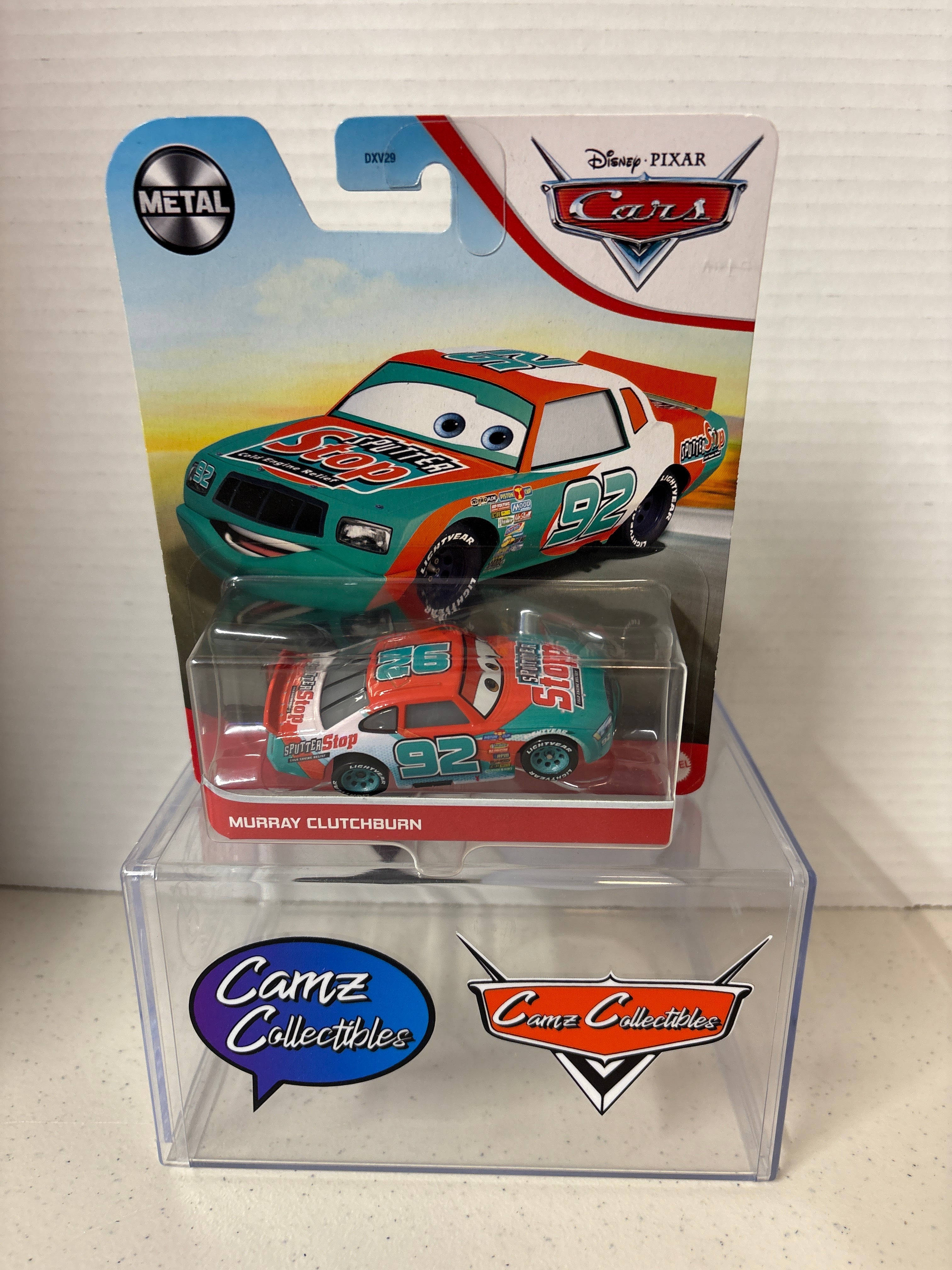 Disney Pixar Cars Murray Clutchburn #92 Metal