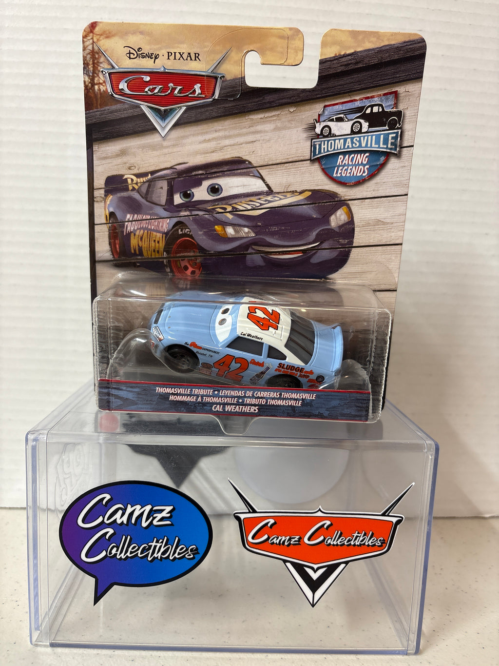 Disney Pixar Cars Thomasville Racing Legends Cal Weathers