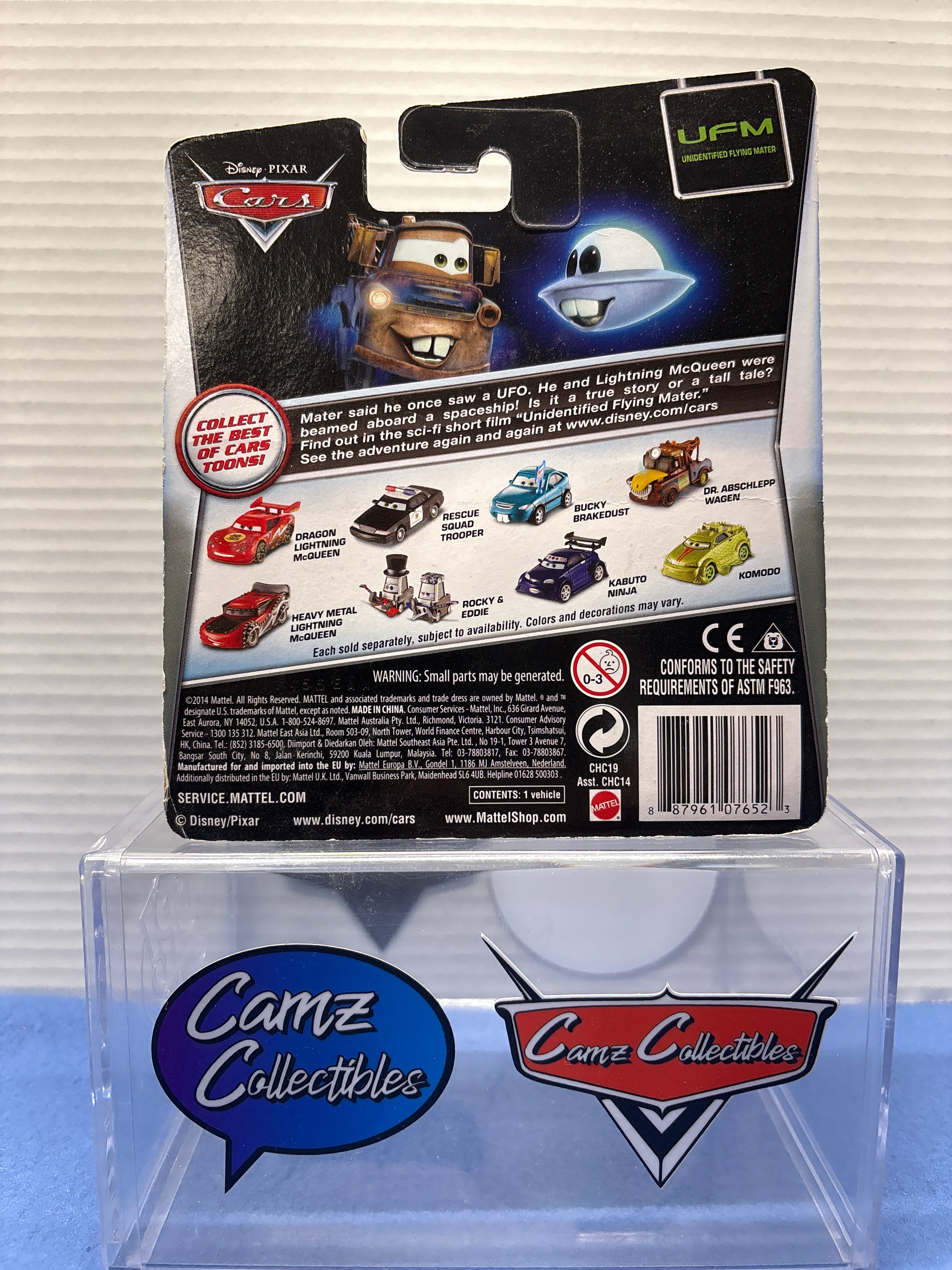 Disney Pixar Cars Dr. Abschlepp Wagen Unidentified Flying Mater