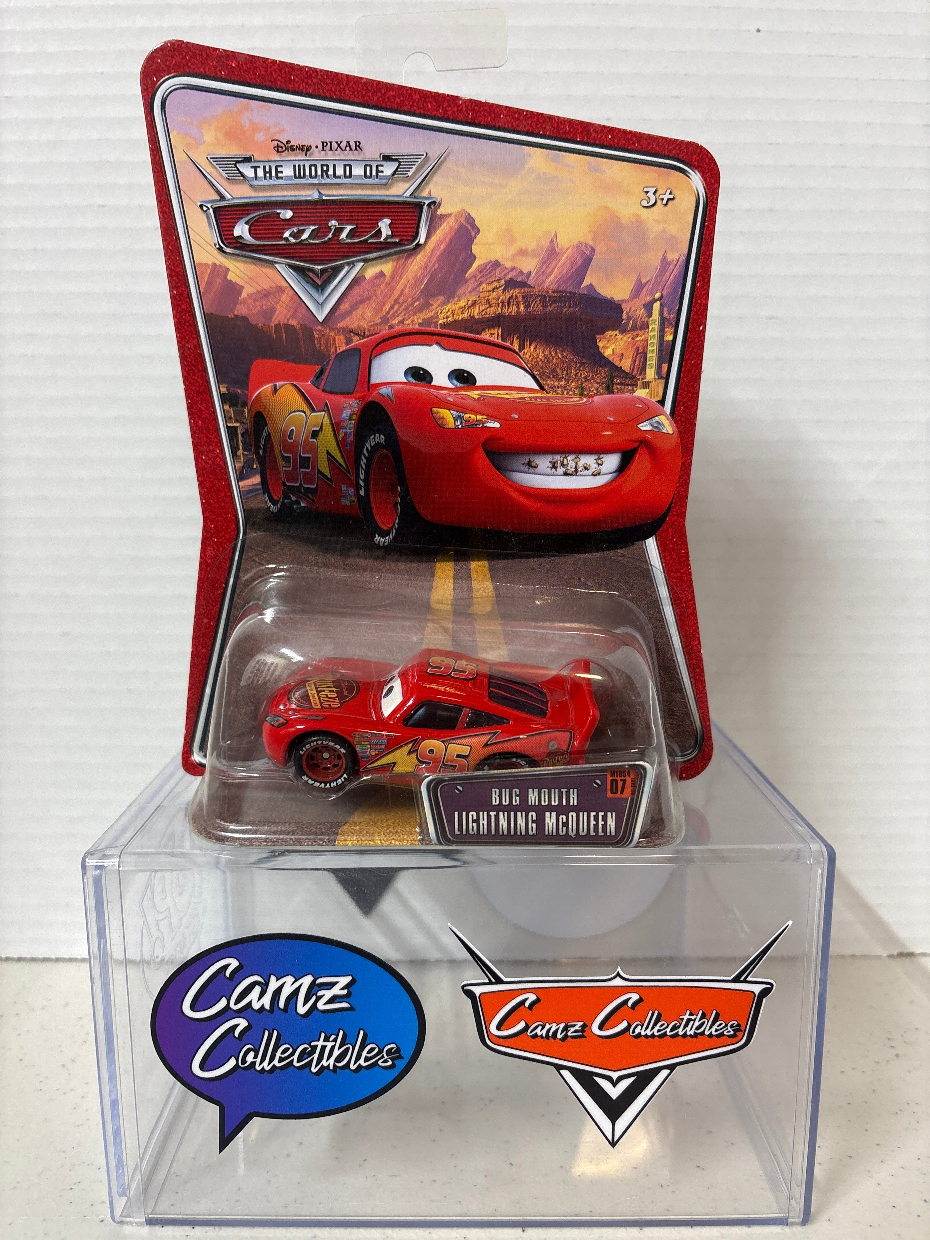 Disney Pixar Cars World of Cars Bug Mouth Lightning McQueen