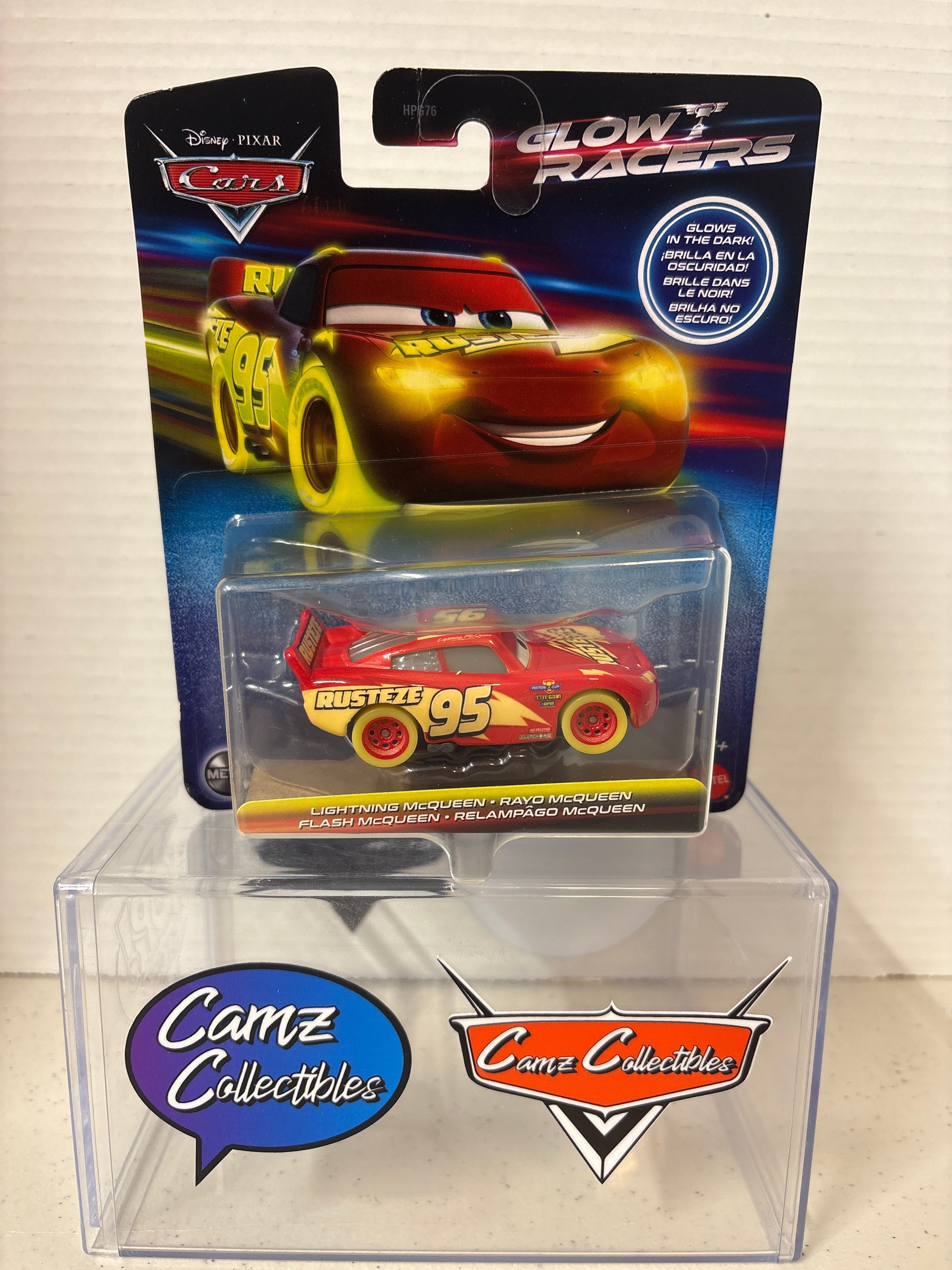 Disney Pixar Cars Glow Racer Lightning McQueen
