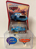 Disney Pixar Cars (Error Card) Dinoco Chick Hicks with Lightning McQueen cad