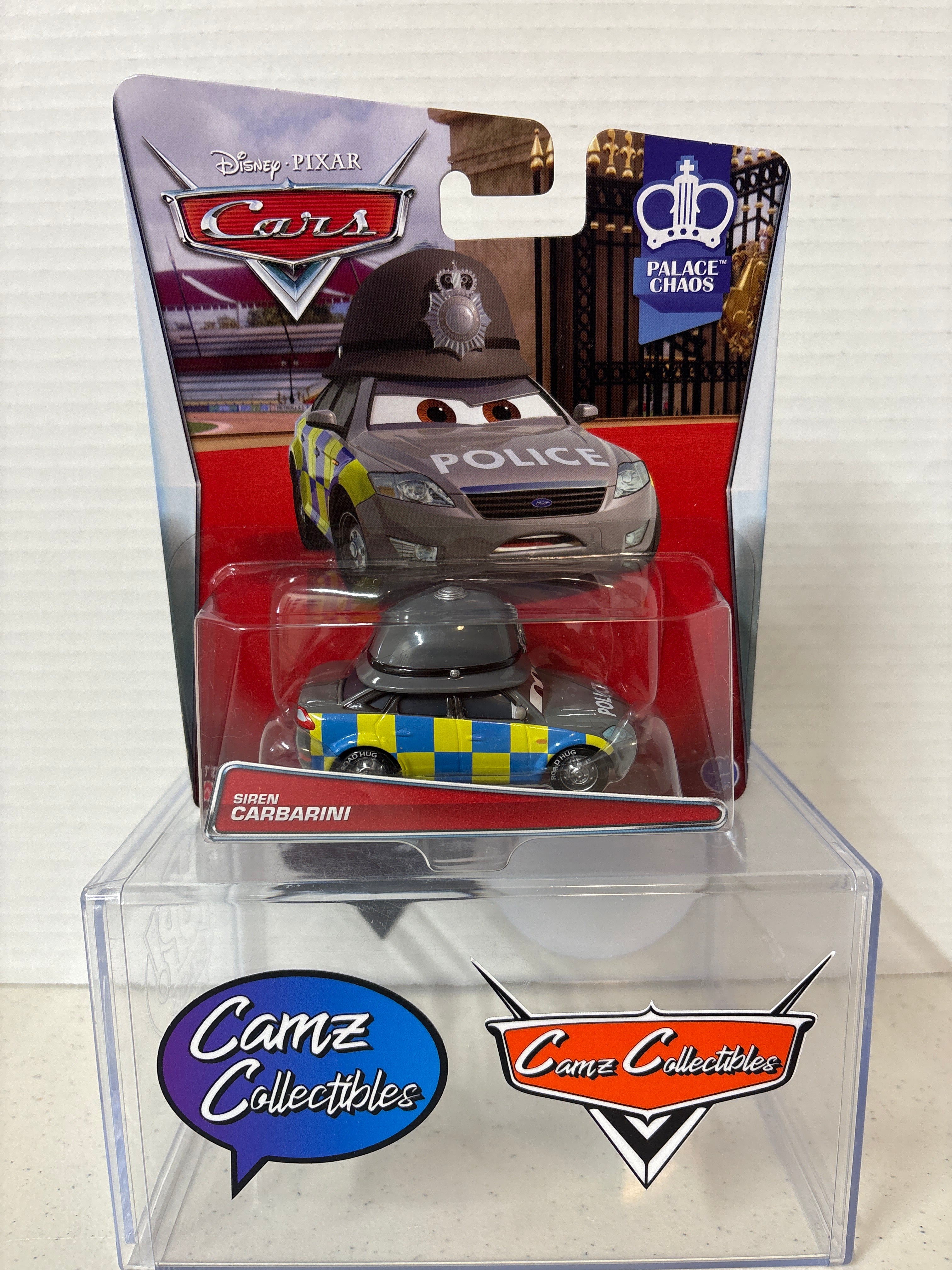 Disney Pixar Cars 2 Palace Chaos Siren Carbarini