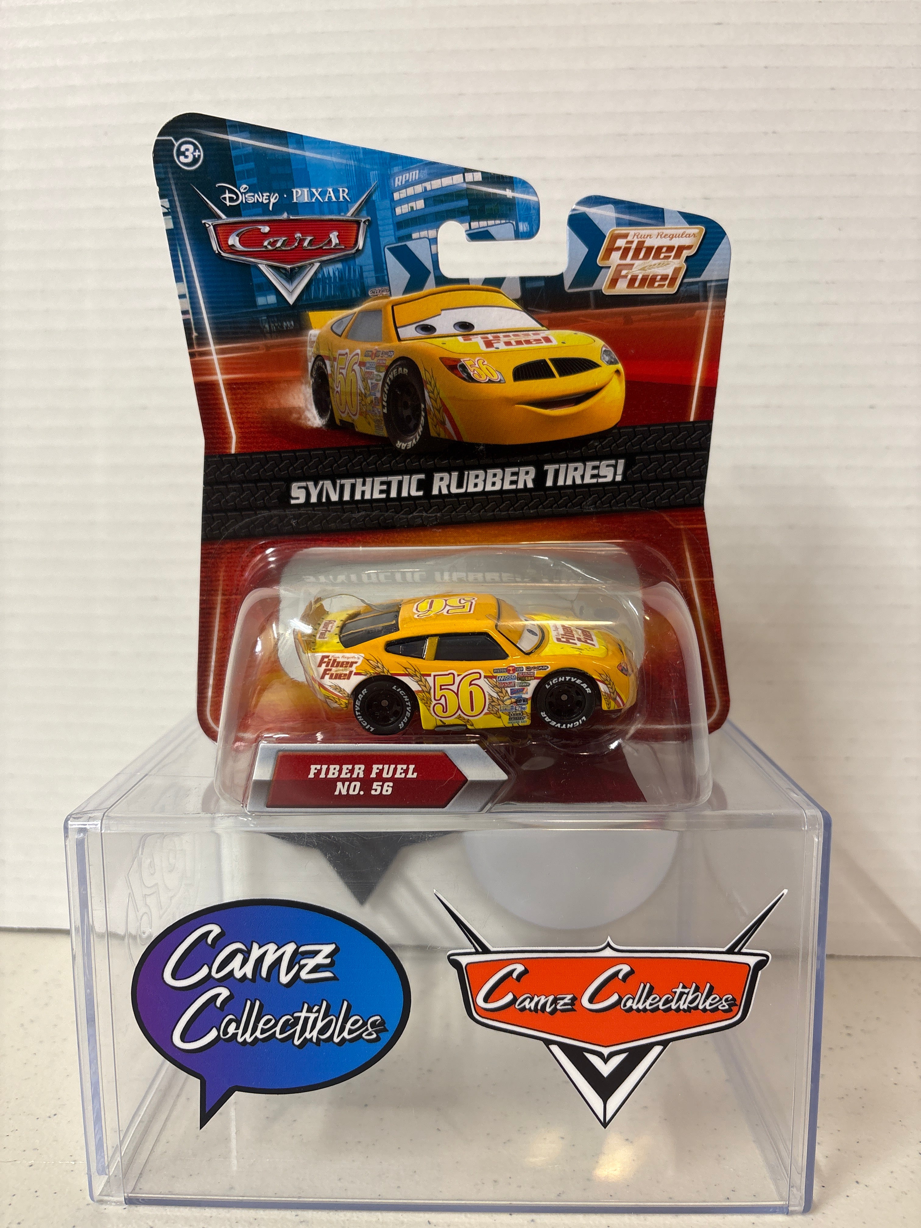 Disney Pixar Cars Synthetic Rubber Tires Fiber Fuel #56