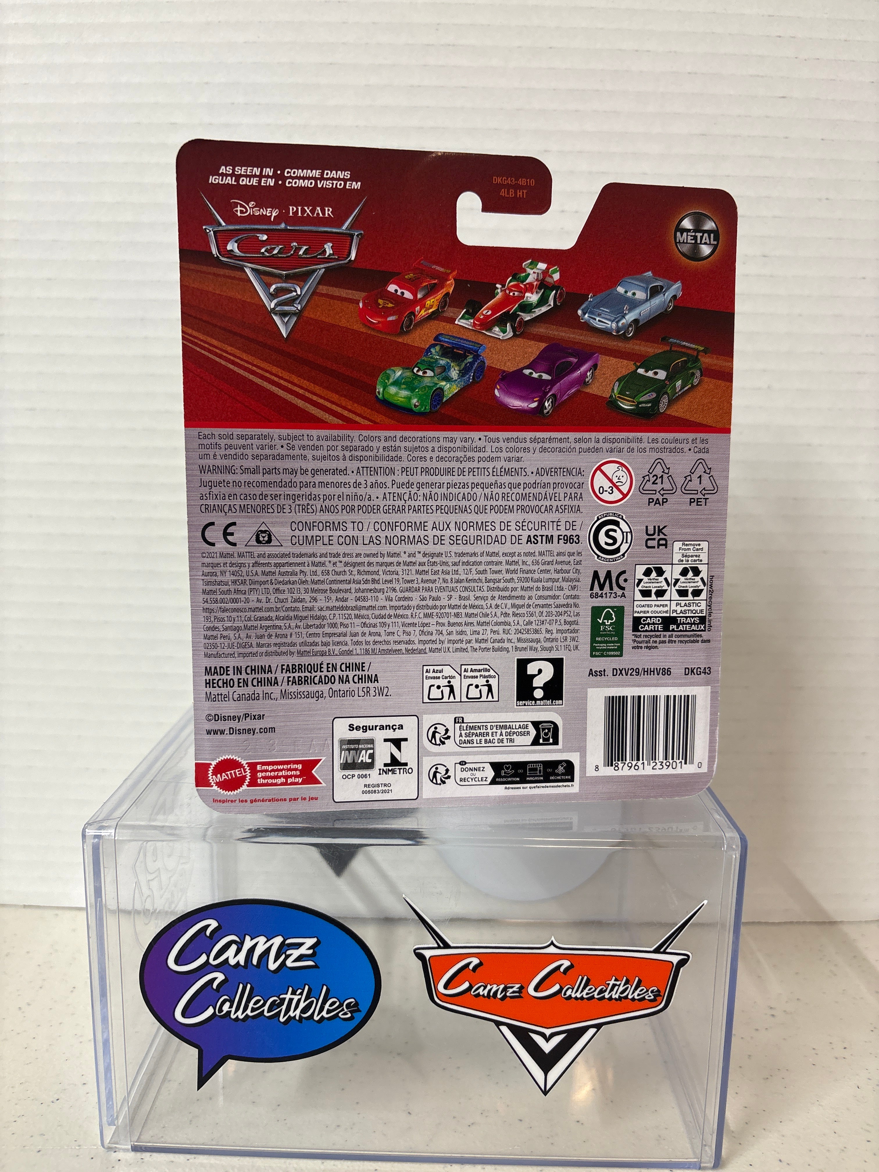 Disney Pixar Cars Finn McMissile 2021 Metal card