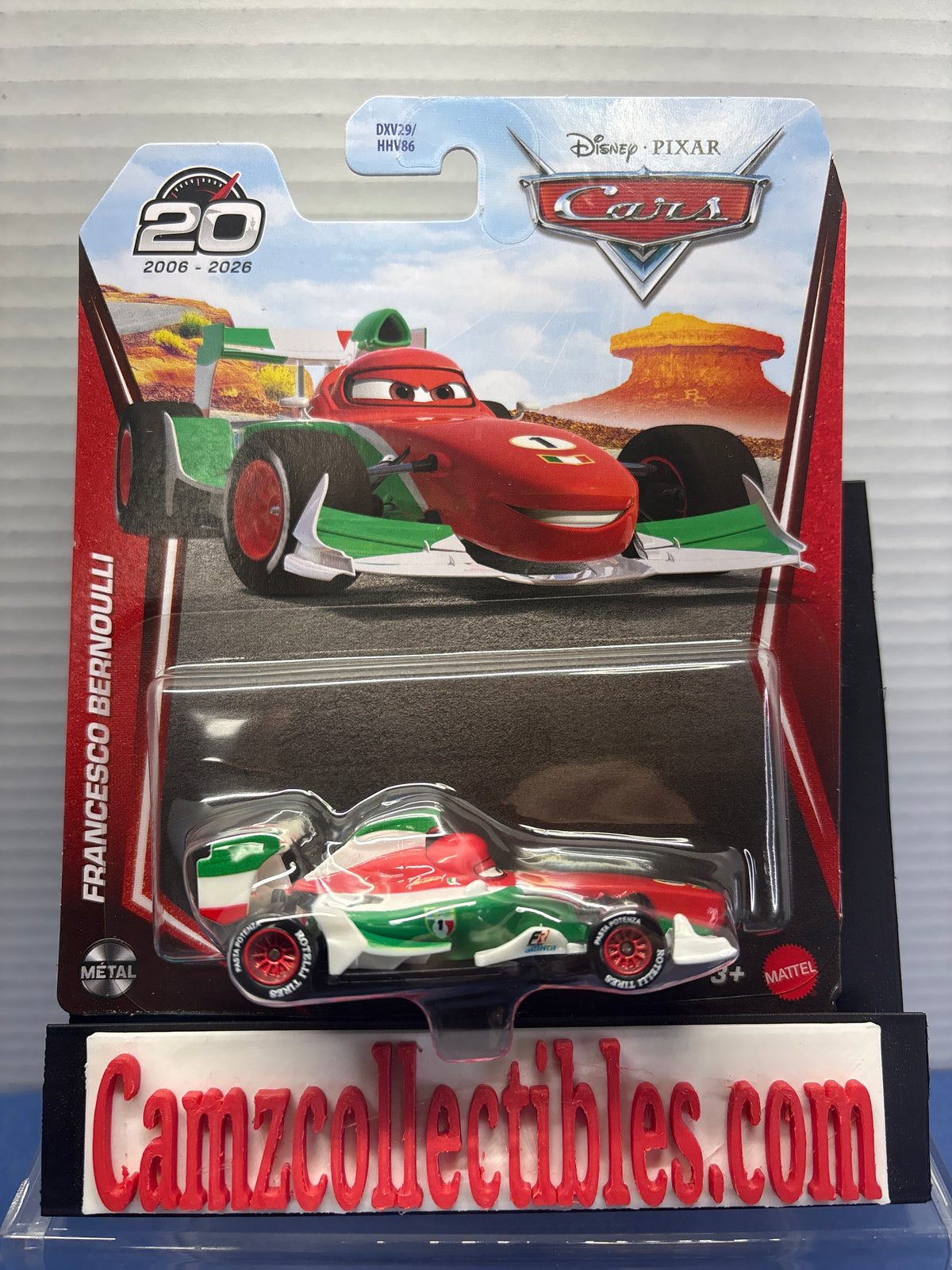Disney Pixar Cars 20th Anniversary Francesco Bernoulli