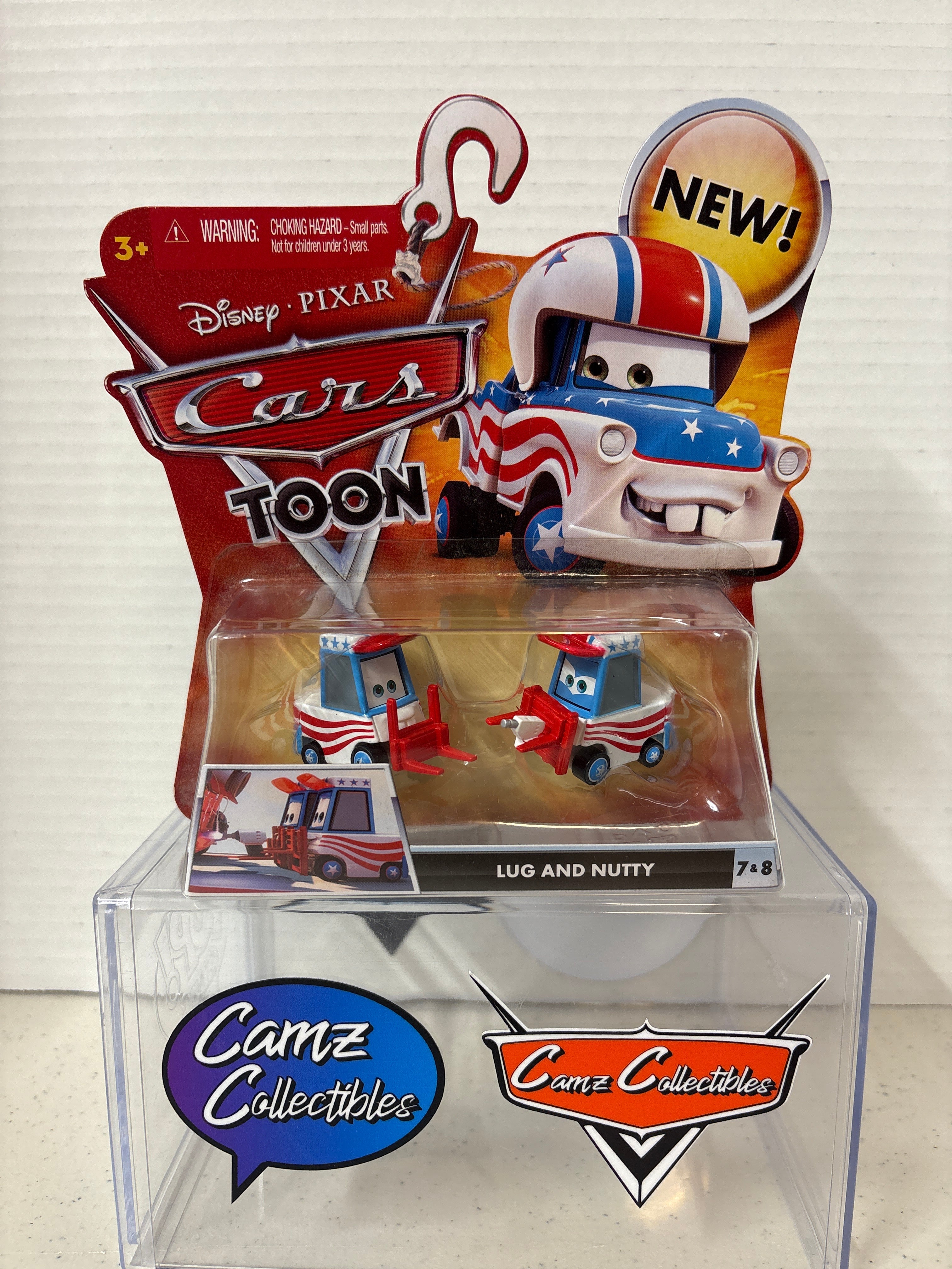 Disney Pixar Cars Toon Lug and Nutty #7 & #8