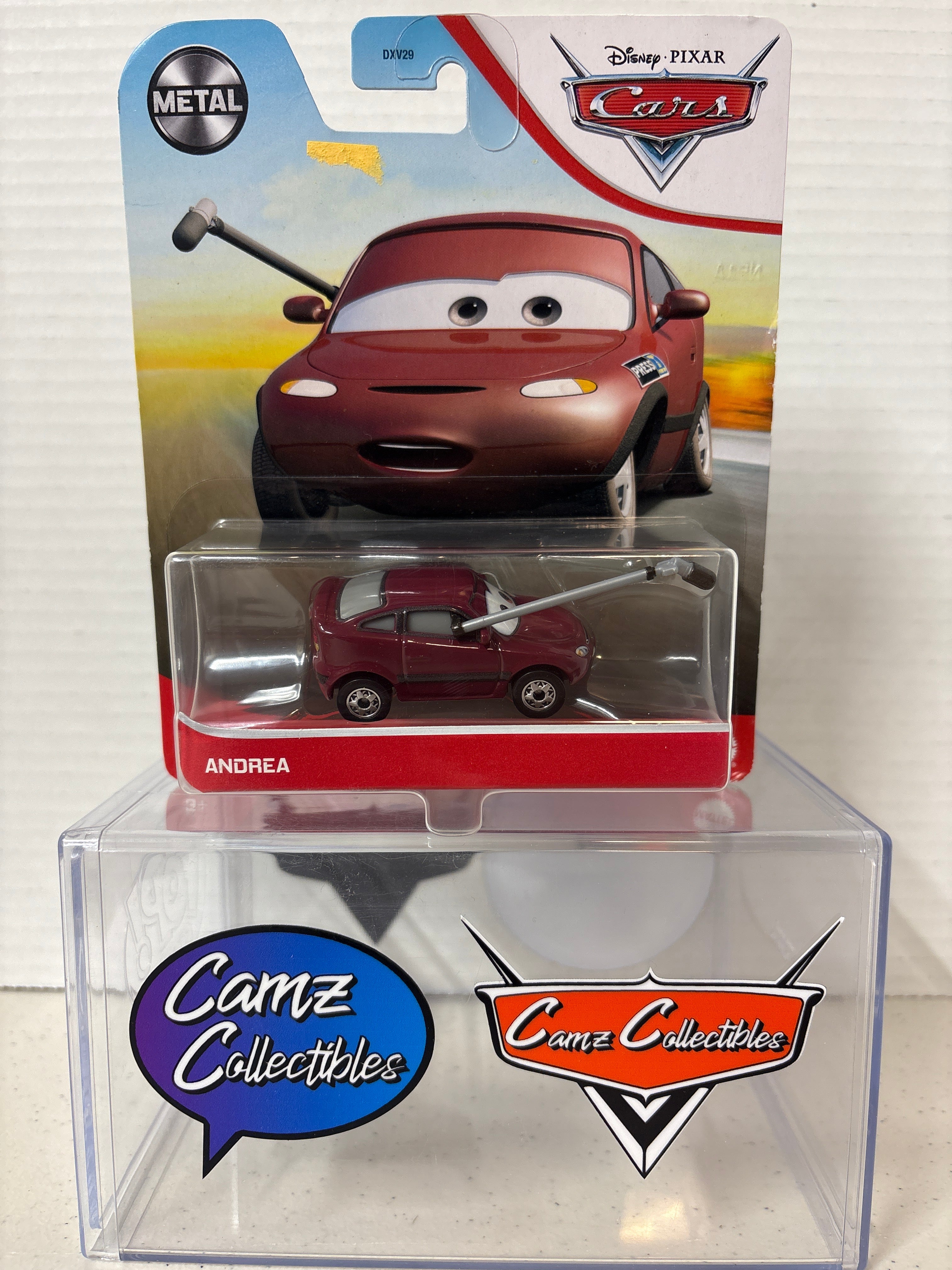 Disney Pixar Cars Andrea Metal Series