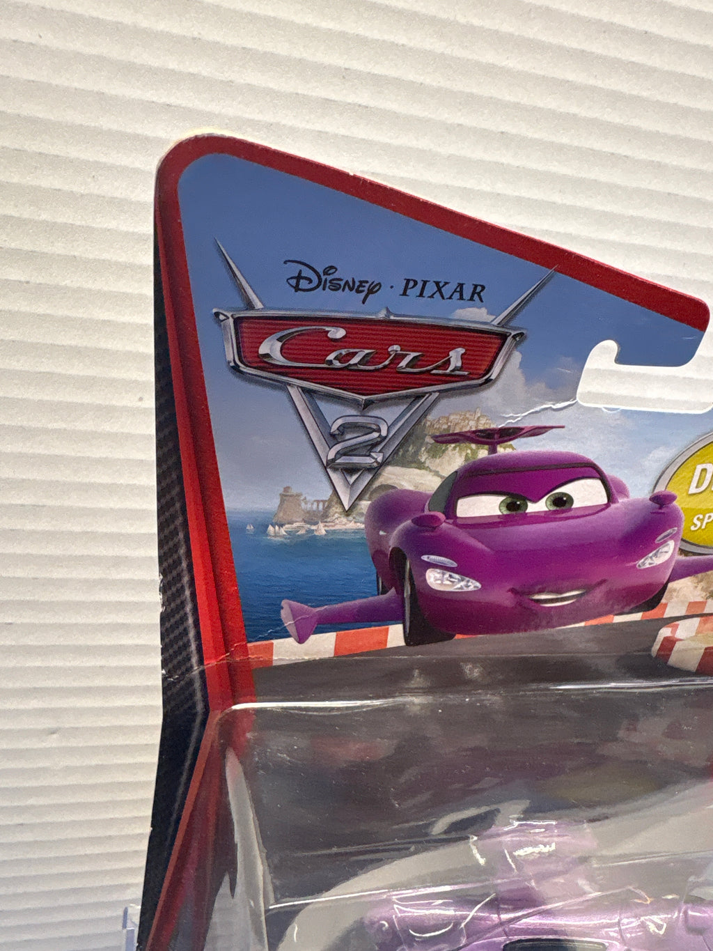 Disney Pixar Cars 2 Deluxe Holley Shiftwell with Wings (card condition)