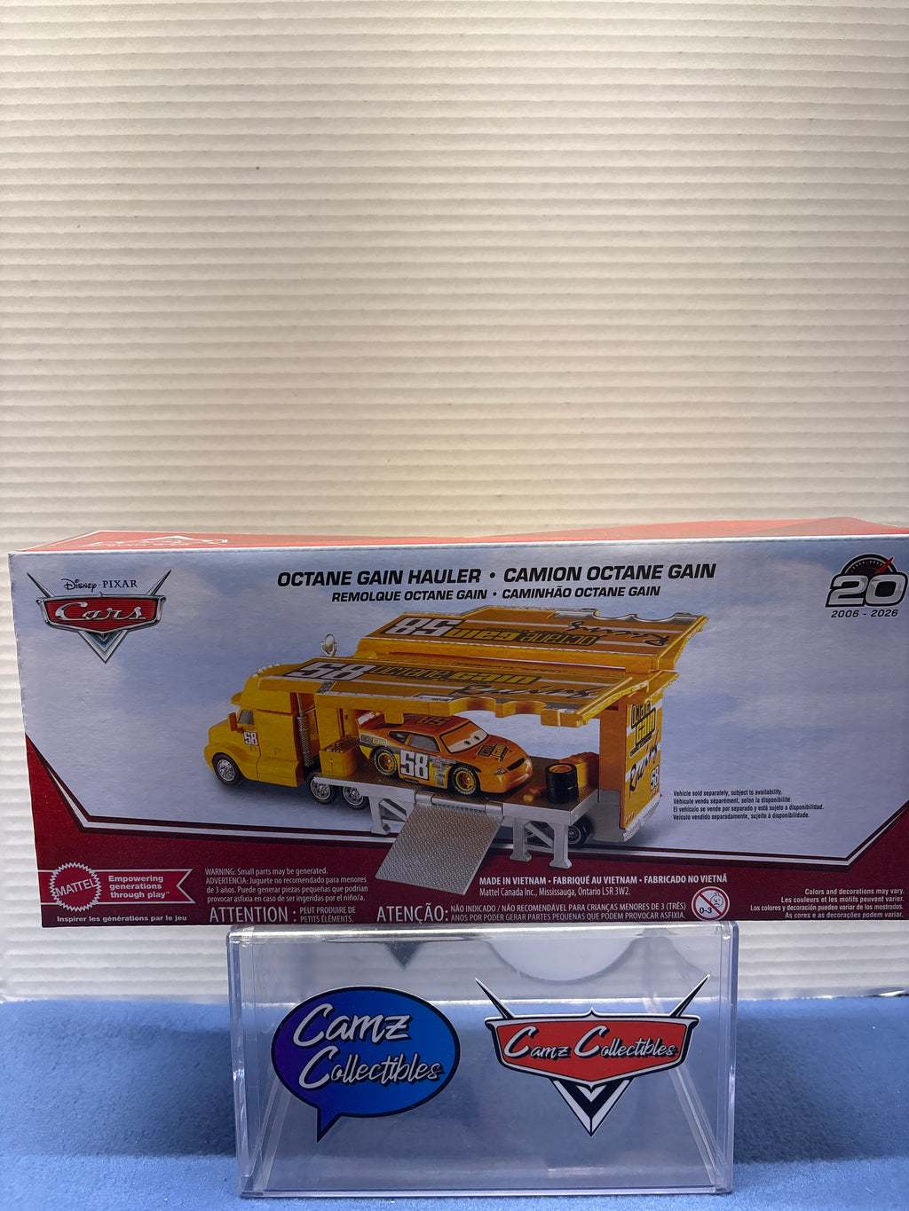 Disney Pixar Cars Octane Gain 20th Anniversary Hauler