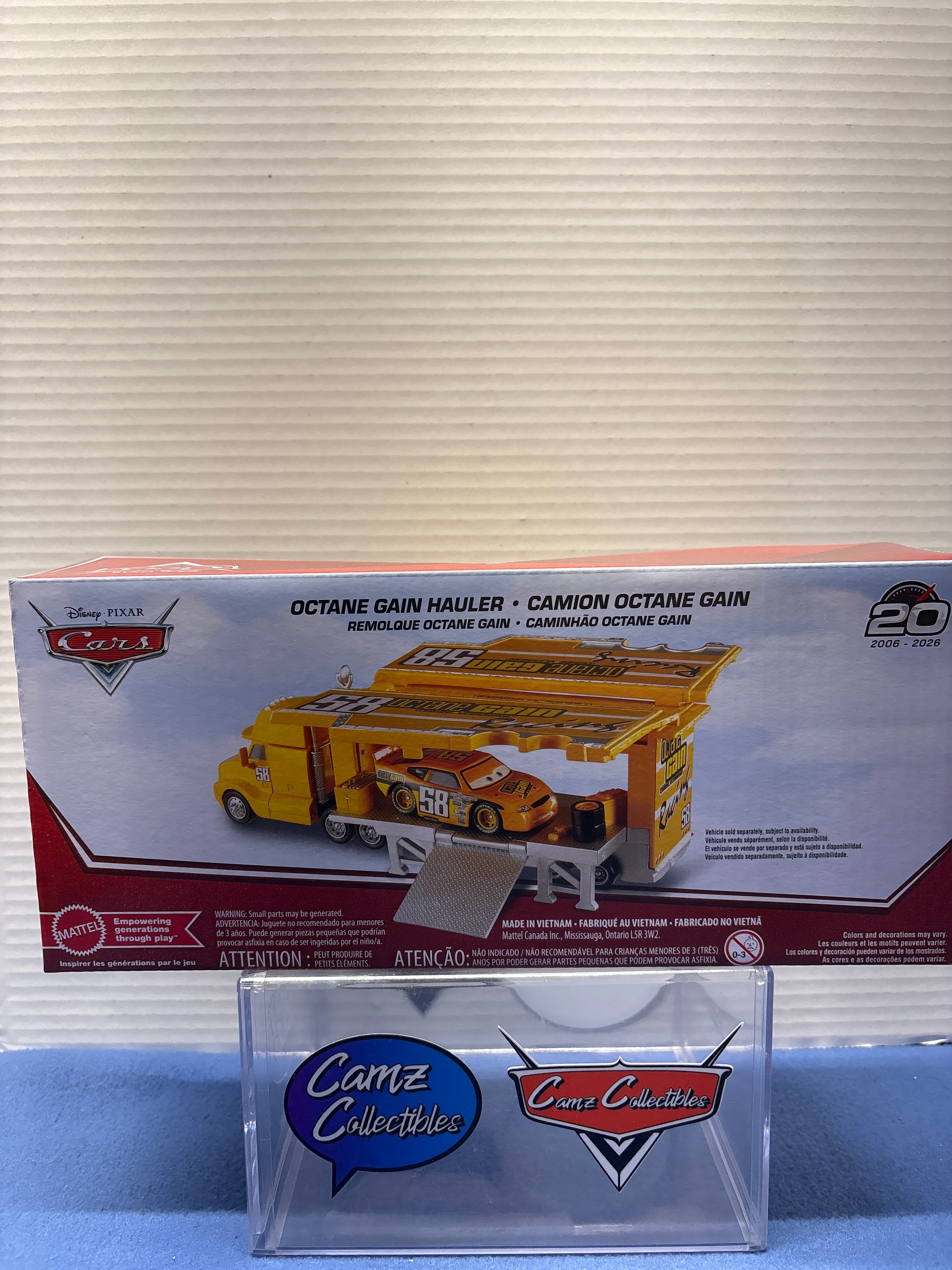 Disney Pixar Cars Octane Gain 20th Anniversary Hauler
