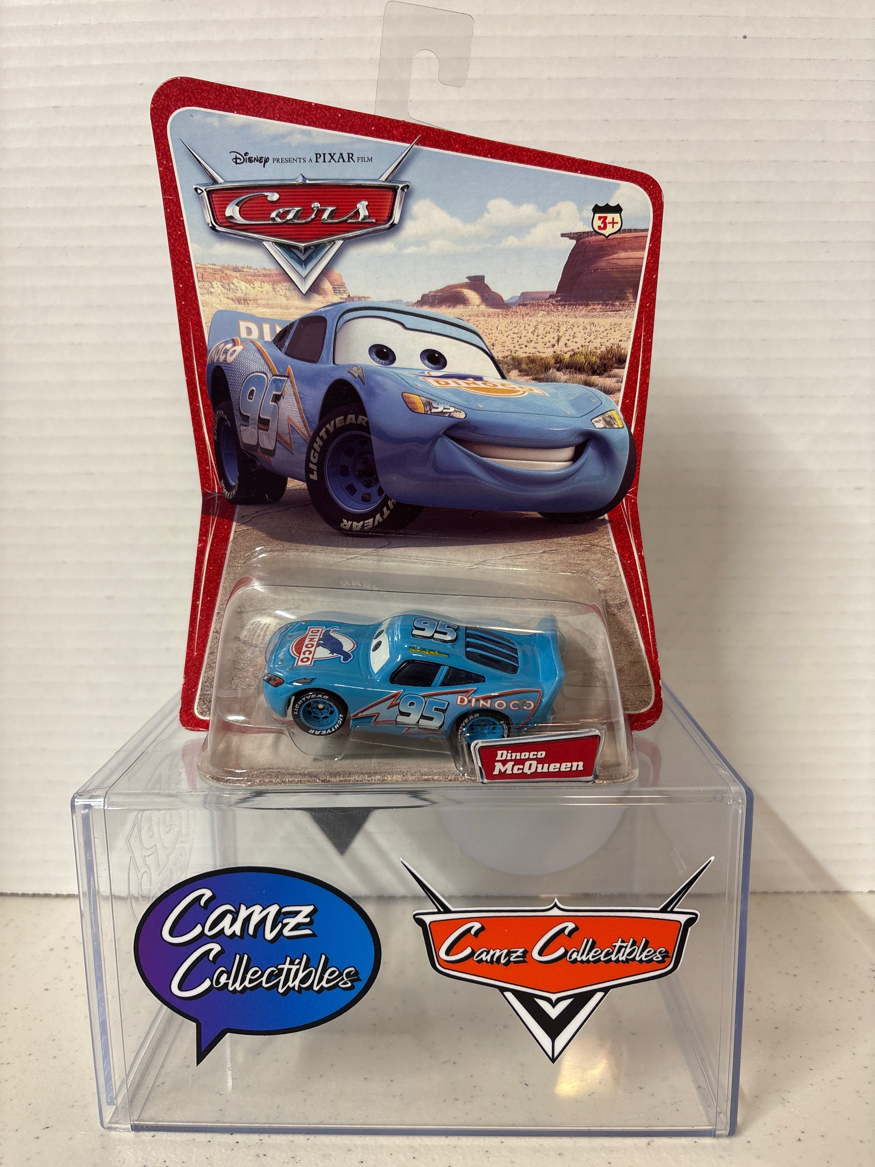 Disney Pixar Cars Desert Back Dinoco McQueen