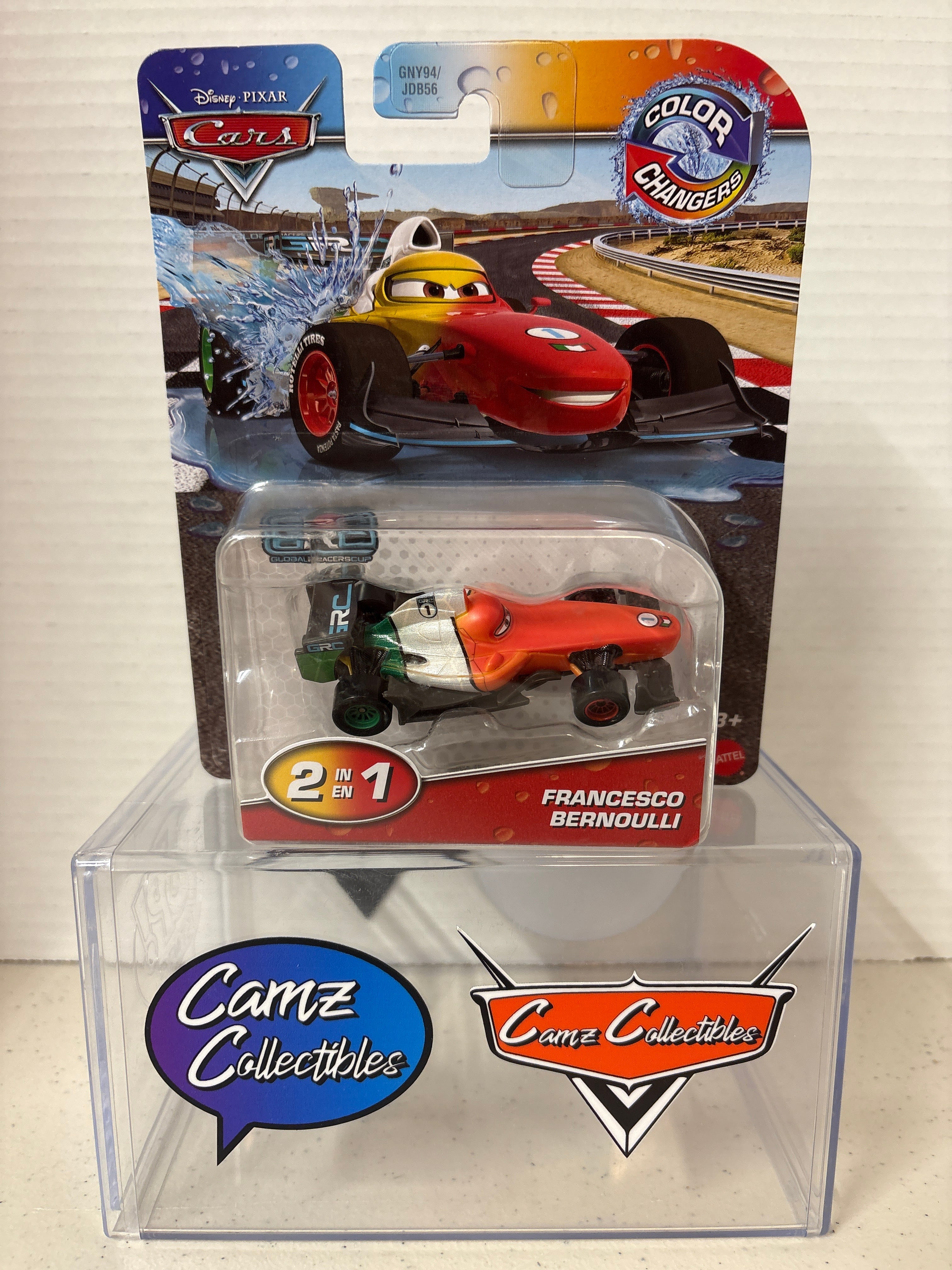 Disney Pixar Cars Color Changer GRC Francesco Bernoulli