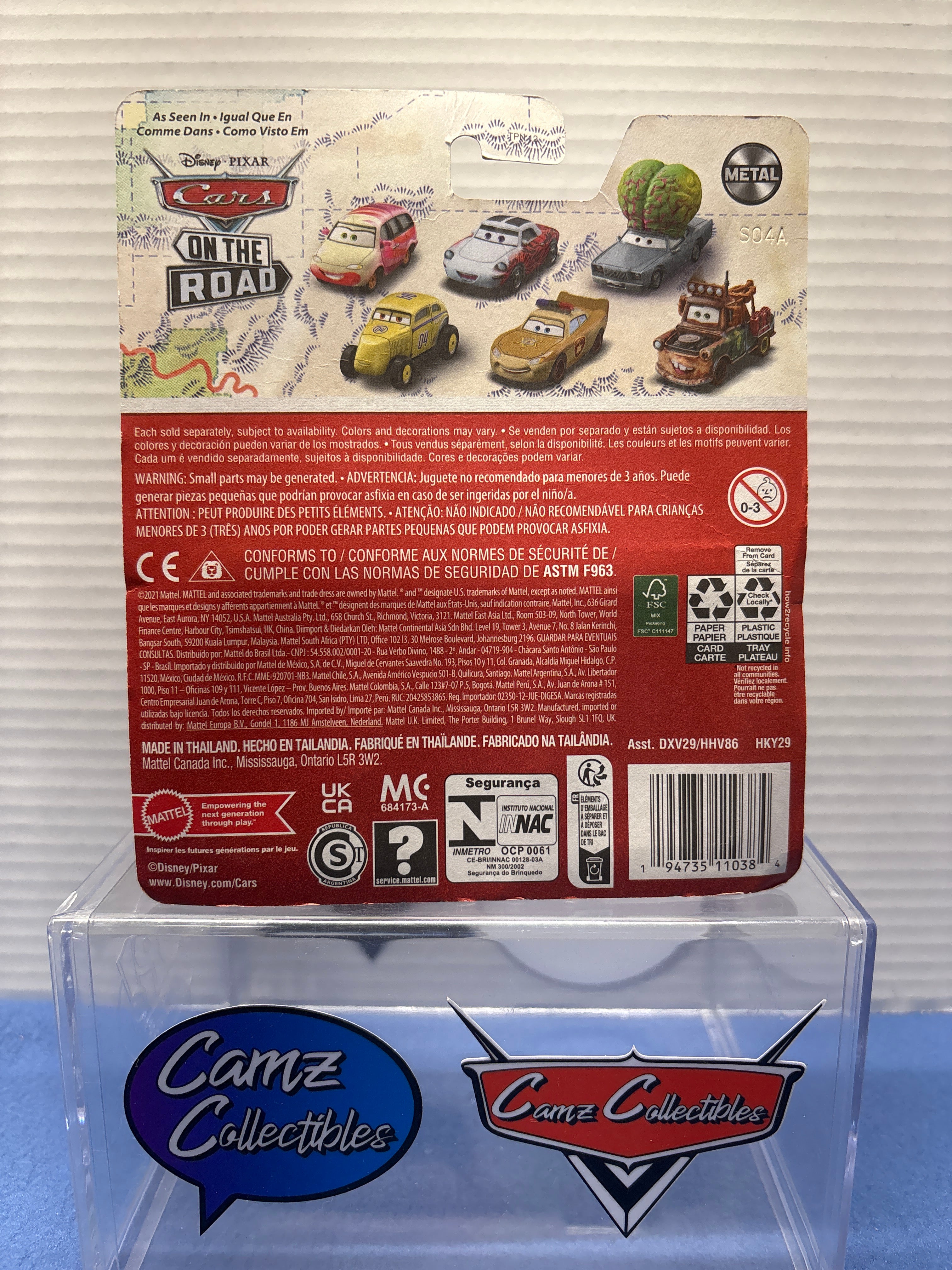 Disney Pixar Cars On the Road Cryptid Buster Lightning McQueen