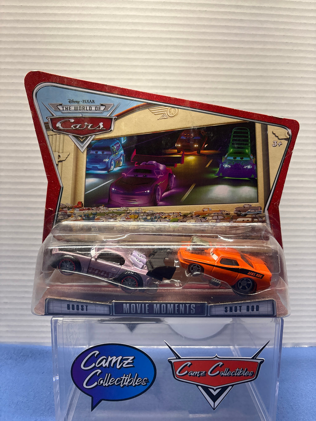 Disney Pixar Cars World of Cars Movie Moments Boost & Snot Rod