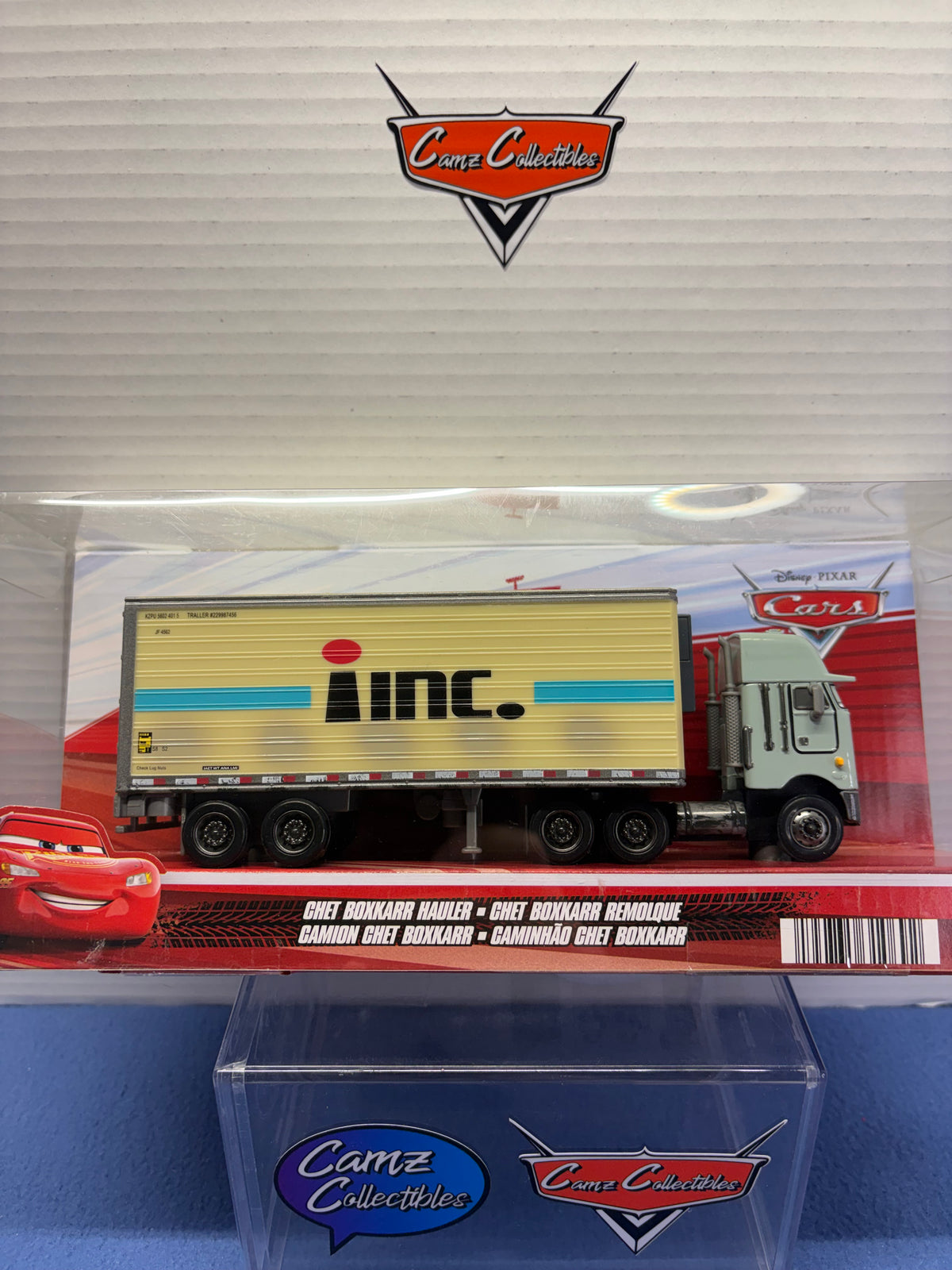Disney Pixar Cars Chet Boxkarr Hauler 2022 release
