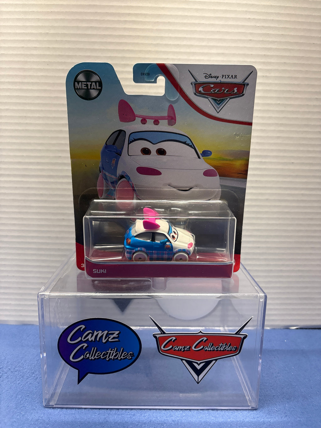 Disney Pixar Cars Suki on 2020 metal card