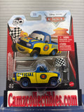 Disney Pixar Cars 20th Anniversary Dexter Hoover with Checkered Flag
