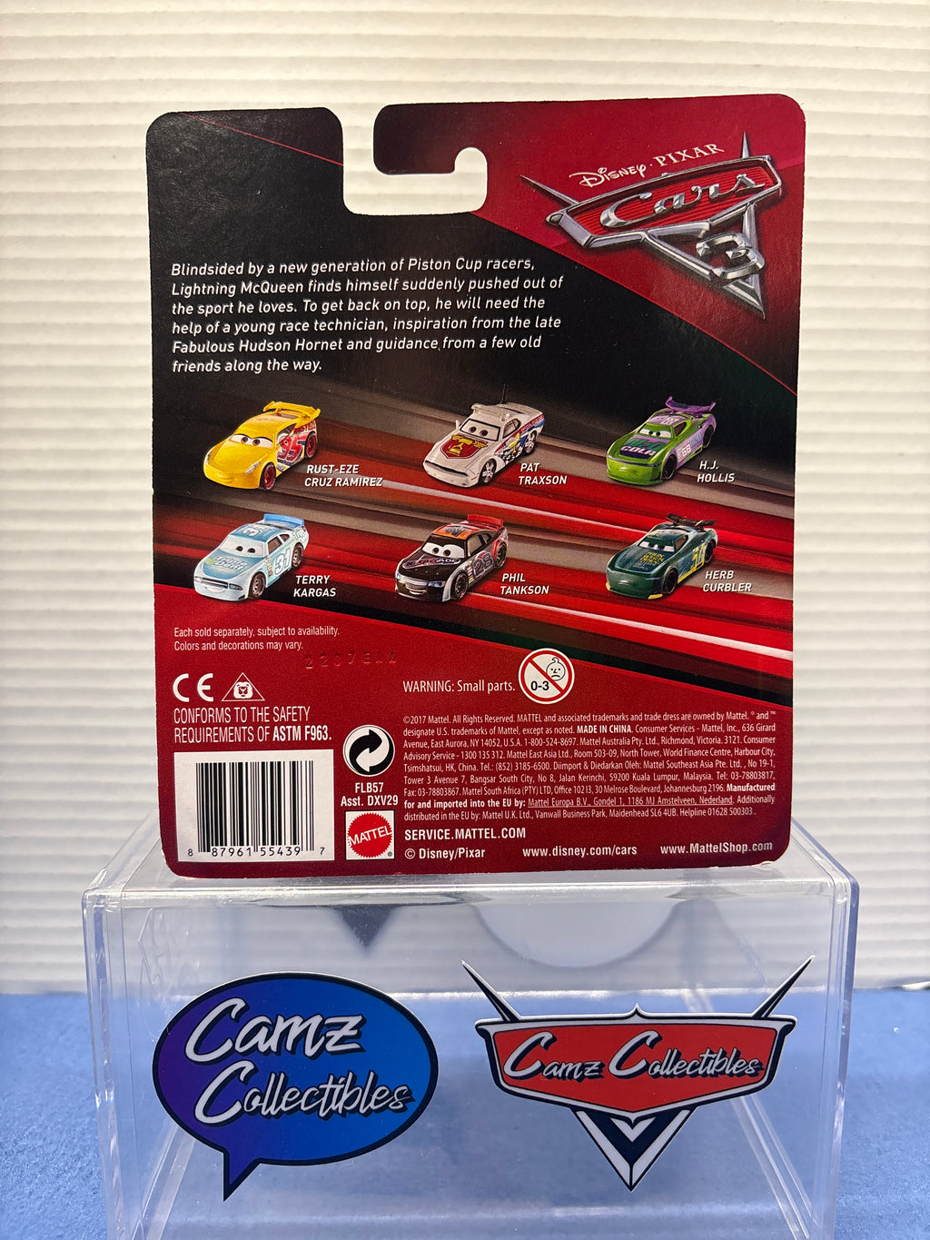 Disney Pixar Cars 3 Fabulous Lightning McQueen with Bonus Collector Card