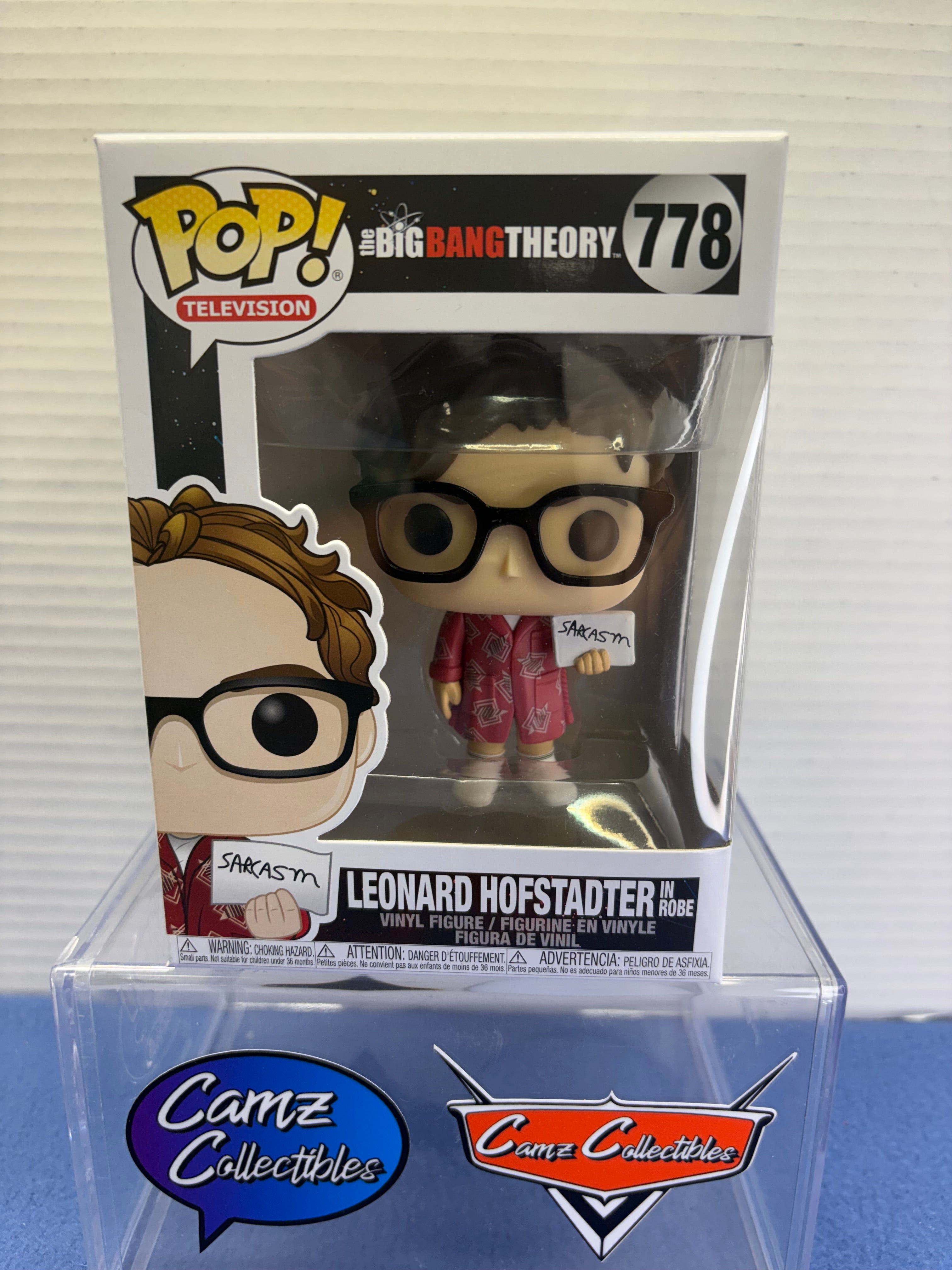 Funko Pop The Big Bang Theory Leonard Hofstadter in Robe #778