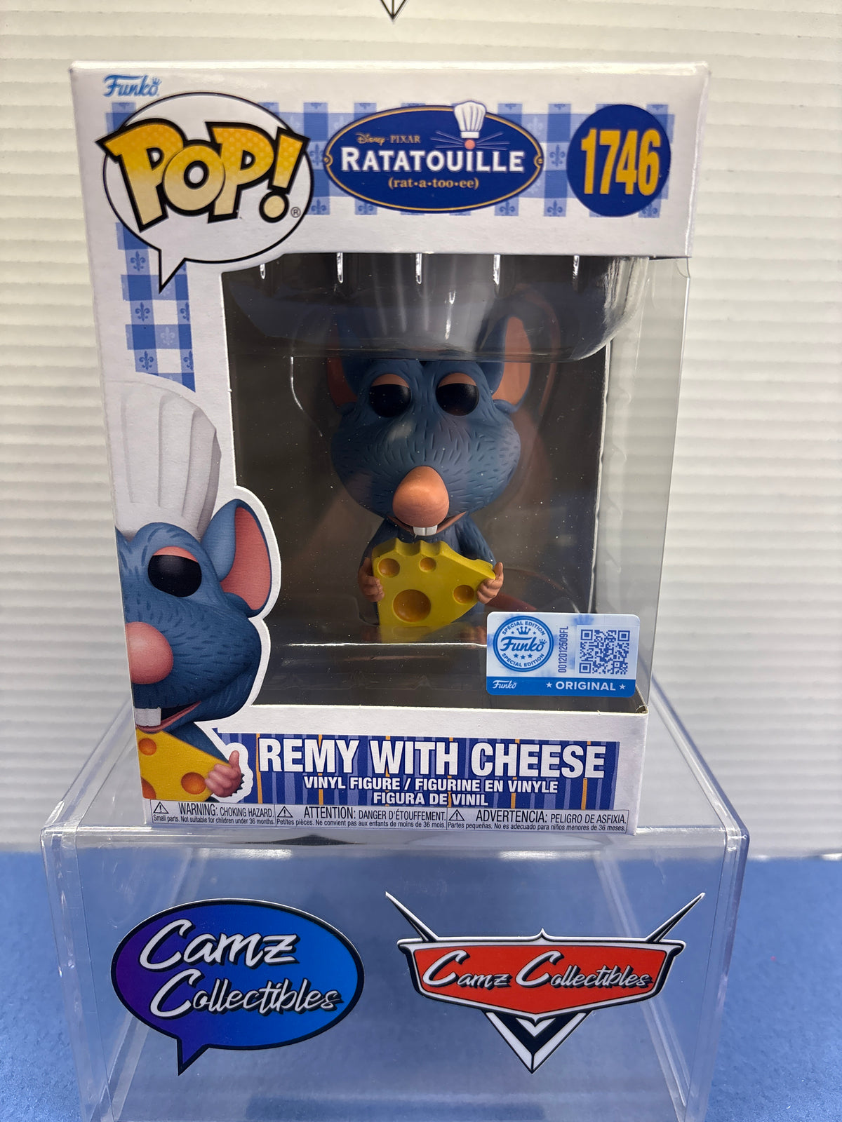 Funko Pop Ratatouille Remy with Cheese #1746