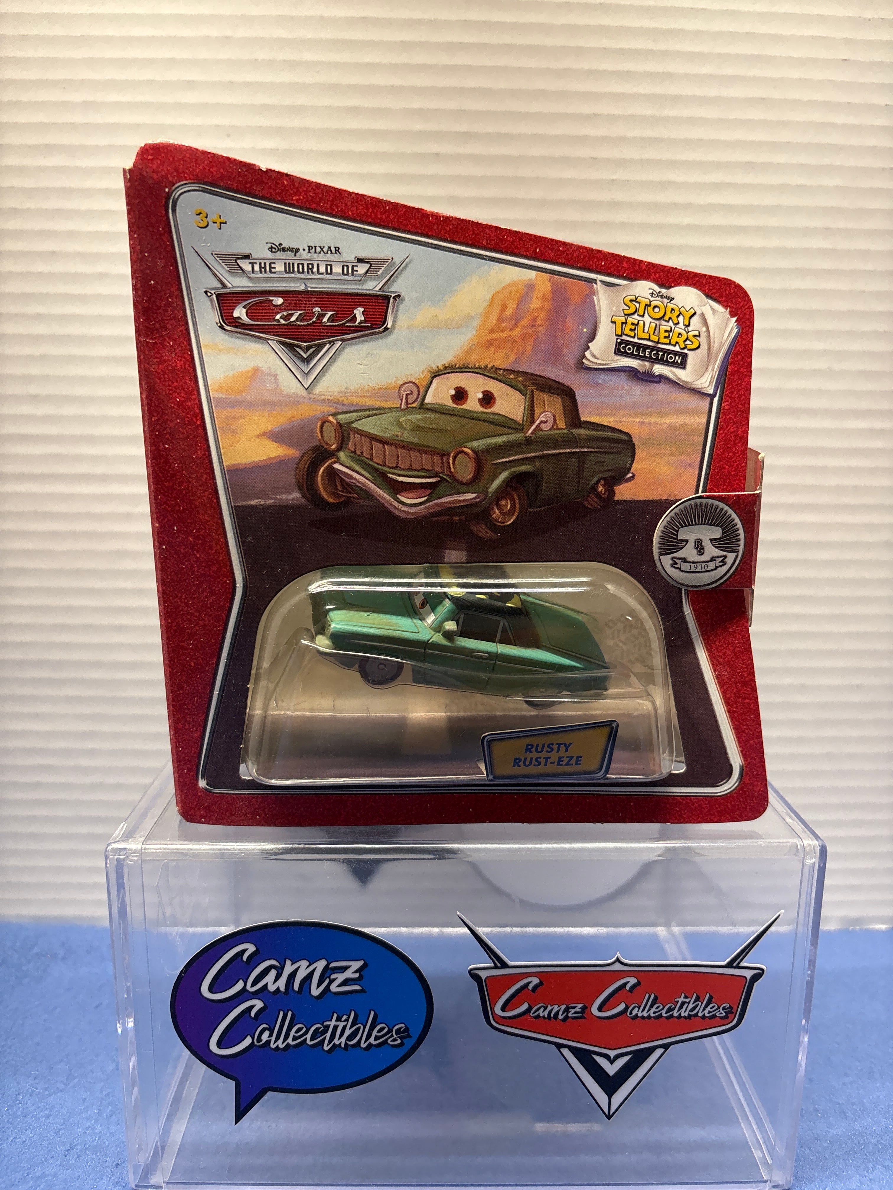 Disney Pixar Cars World of Cars Story Tellers Collection Rusty Rust=Eze
