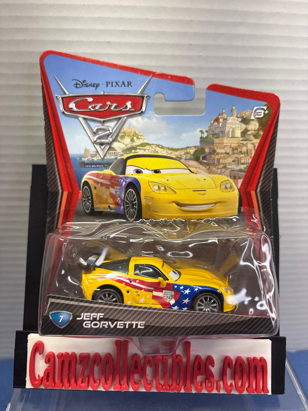 Disney Pixar Cars 2 Bundle of 8 - Rod Torque Redline,  Lightning McQueen, Mel Dorado, Race Team Fillmore, Nigel Gearsley, Jeff Gorvette, Francesco Bernoulli, Lewis Hamilton