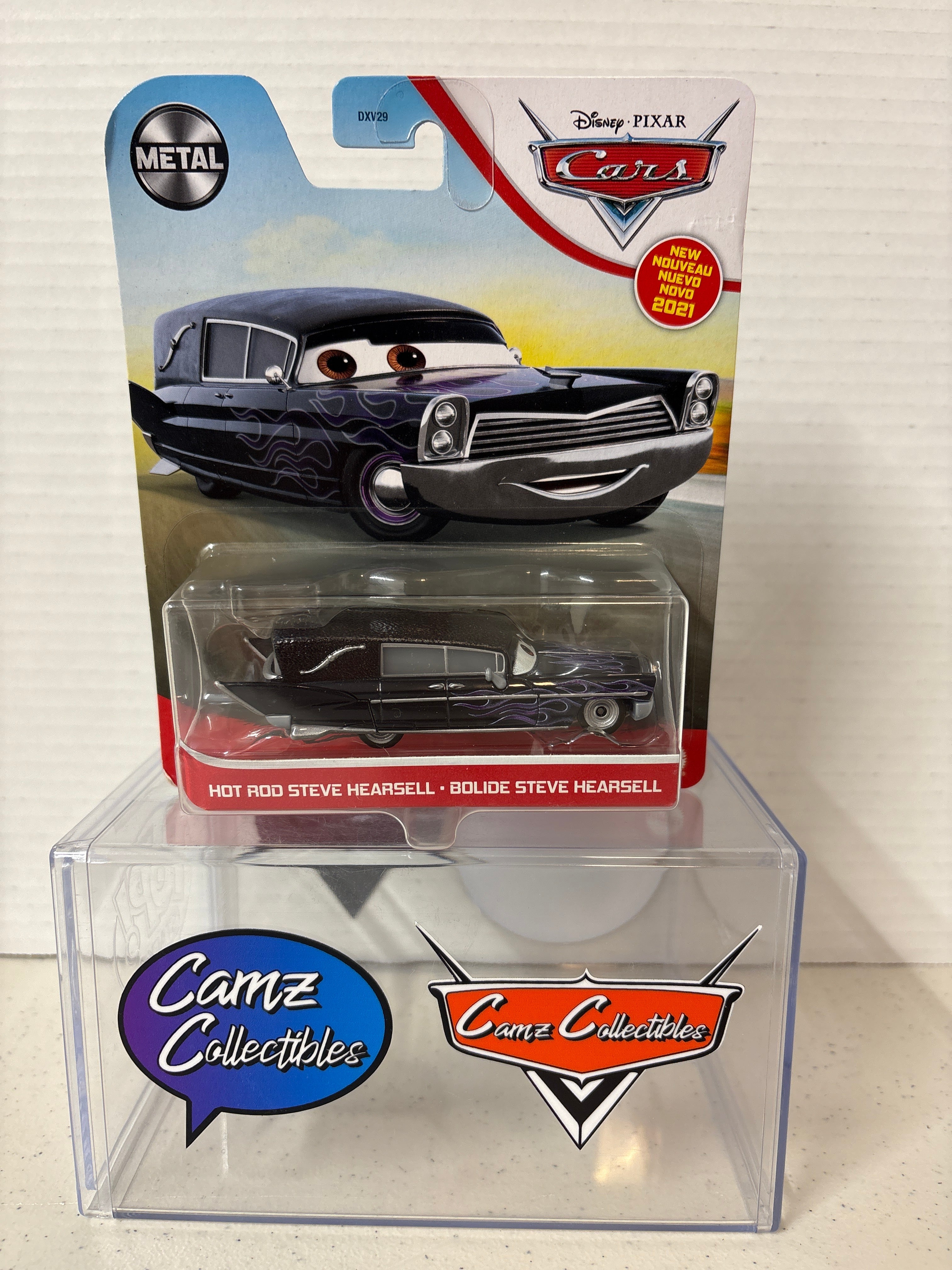 Disney Pixar Cars Hot Rod Steve Hearsell Metal Series