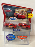 Disney Pixar Cars Supercharged Movie Doubles Lightning McQueen and Tongue McQueenToys R Us Exclusive
