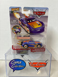 Disney Pixar Cars Rocket Racing XRS Barry DePedal with Balst Wall