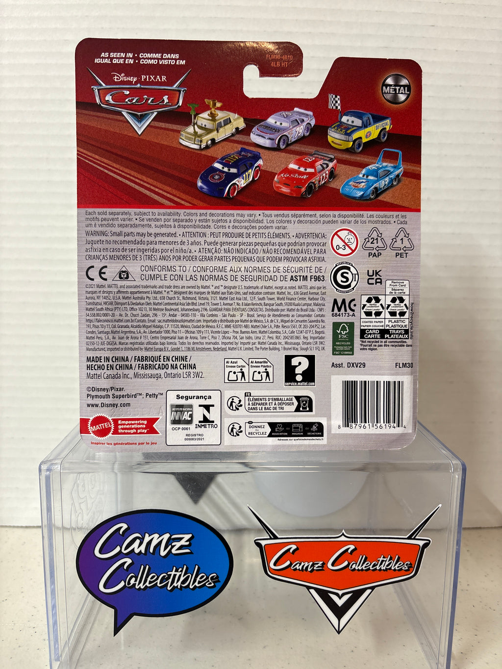 Disney Pixar Cars Marlon "Clutches" McKay 2026 release on 2021 metal card