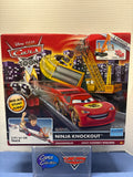 Disney Pixar Cars Toon Ninja Knockout Playset inlcudes City-San Crane and Dragon Lightning McQueen