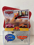 Disney Pixar Cars Mini Adventures Piston Cup Tank Coat No.36 & No Stall No.123