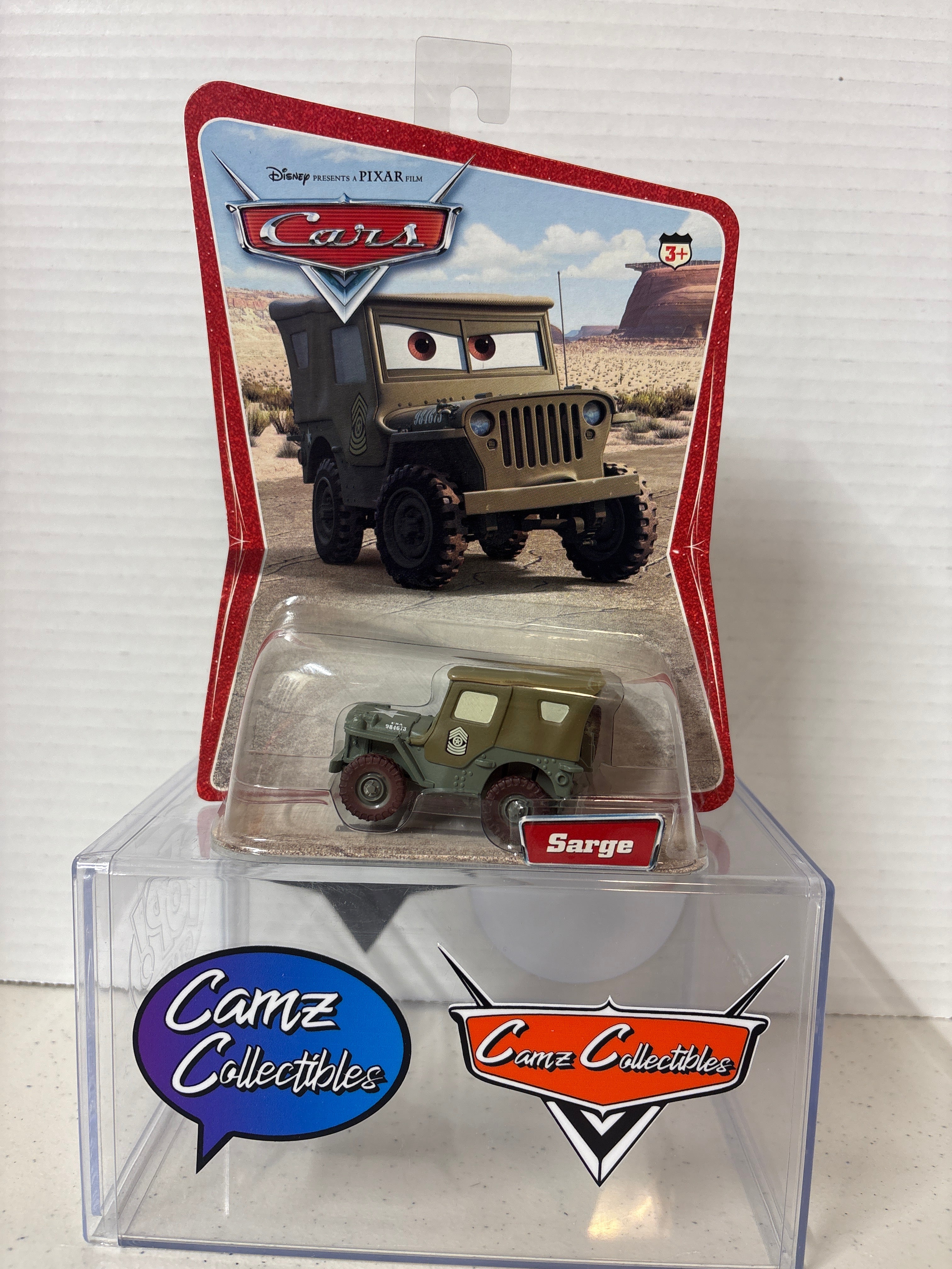 Disney Pixar Cars Desert Back Sarge
