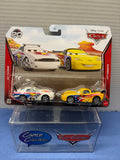 Disney Pixar Cars 20th Anniversary 2026 Pat Traxson & Jeff Gorvette Two Pack - case DXV99-958G