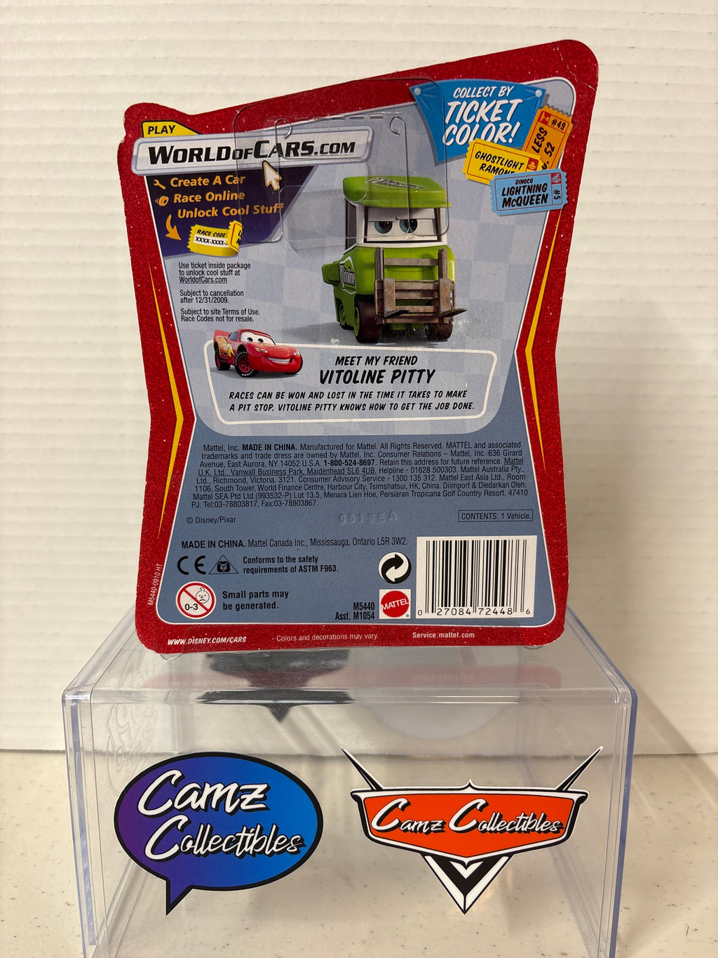 Disney Pixar Cars World of Cars Race O Rama Patti
