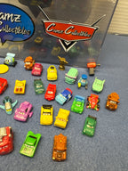 Disney Pixar Cars 2 Loose Globie Dispenser with squinkie coins and 24 squinkies