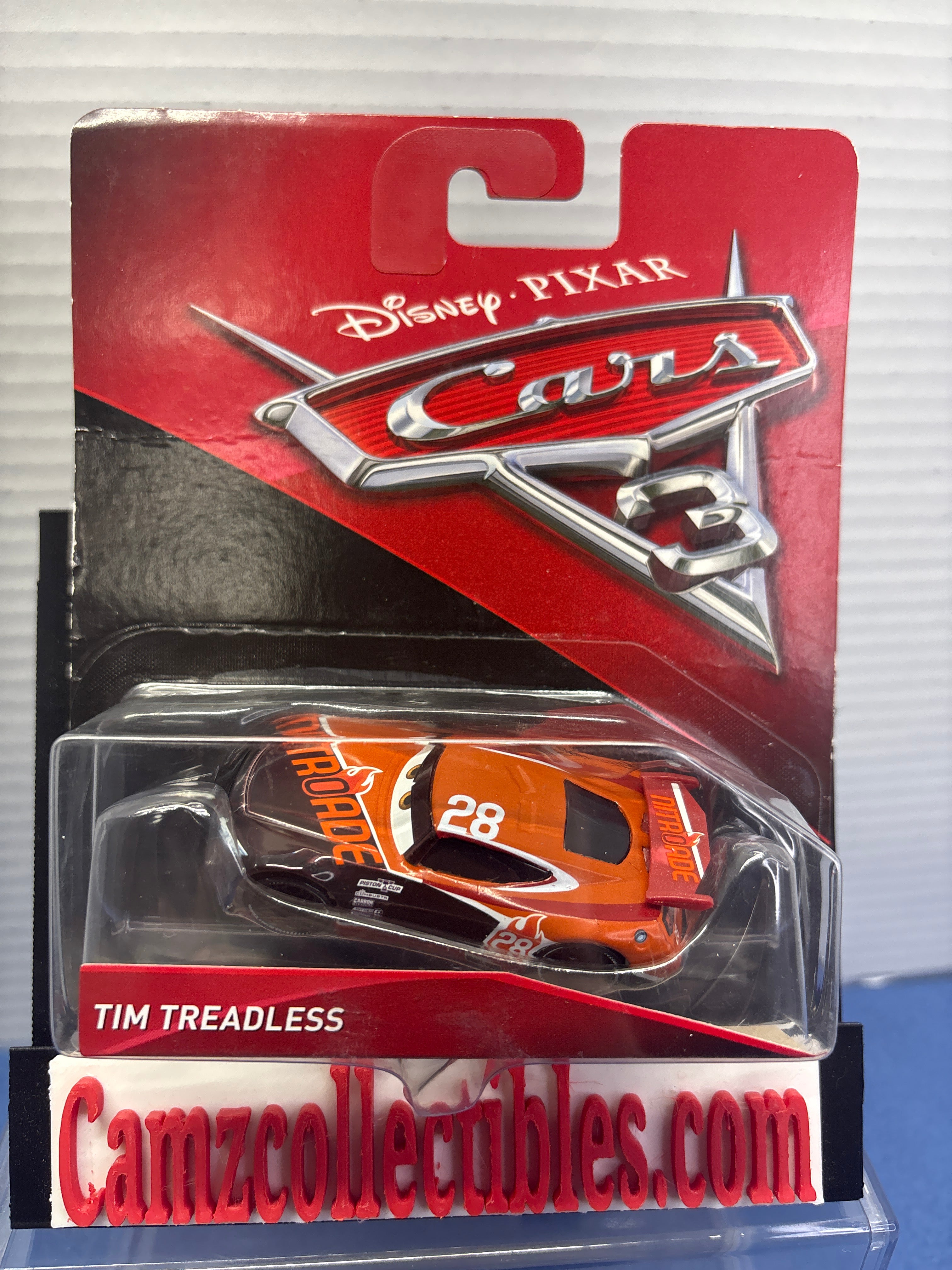 Disney Pixar Cars 3 Racers Bundle of 4 - Brick Yardley, Tim Treadless, and quantity of 2 Chip Gearings