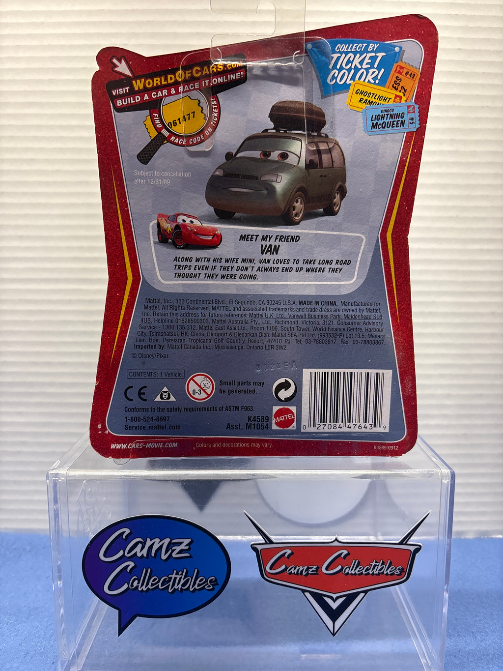 Disney Pixar Cars World of Cars Race o Rama Brand New Mater #19