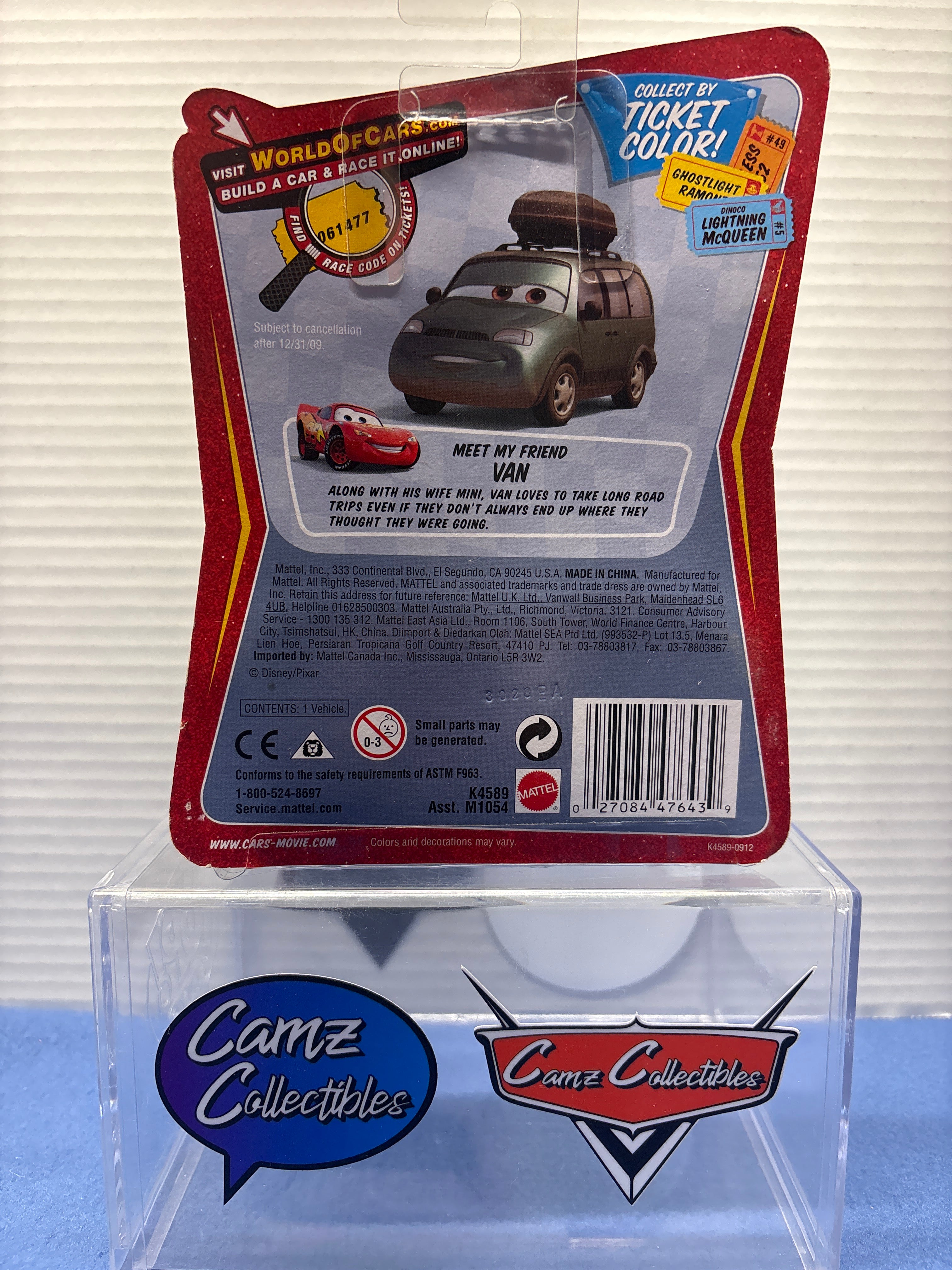 Disney Pixar Cars World of Cars Race o Rama Brand New Mater #19