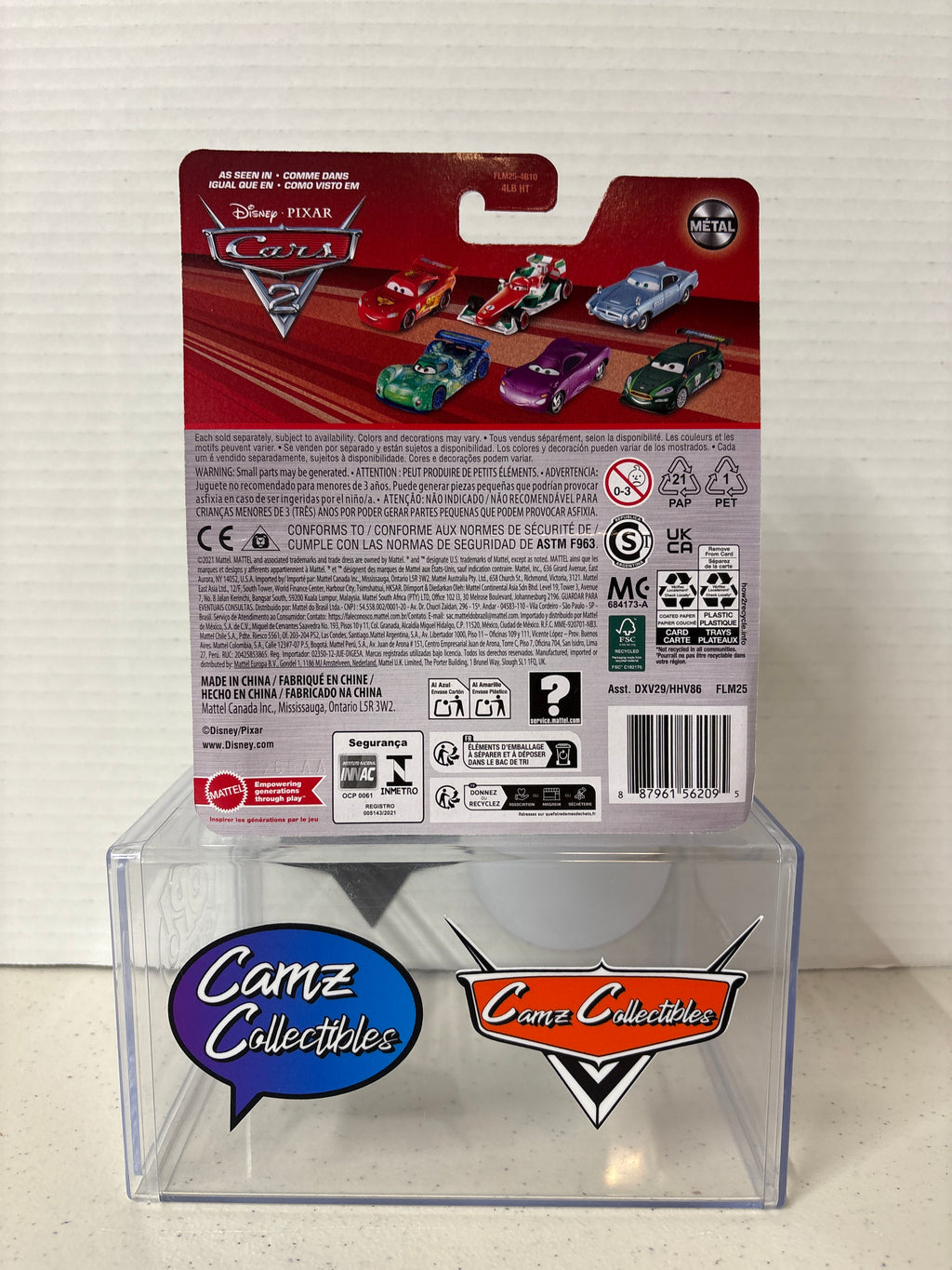Disney Pixar Cars 2026 case 95FG release on 2021 Metal card Nigel Gearsley